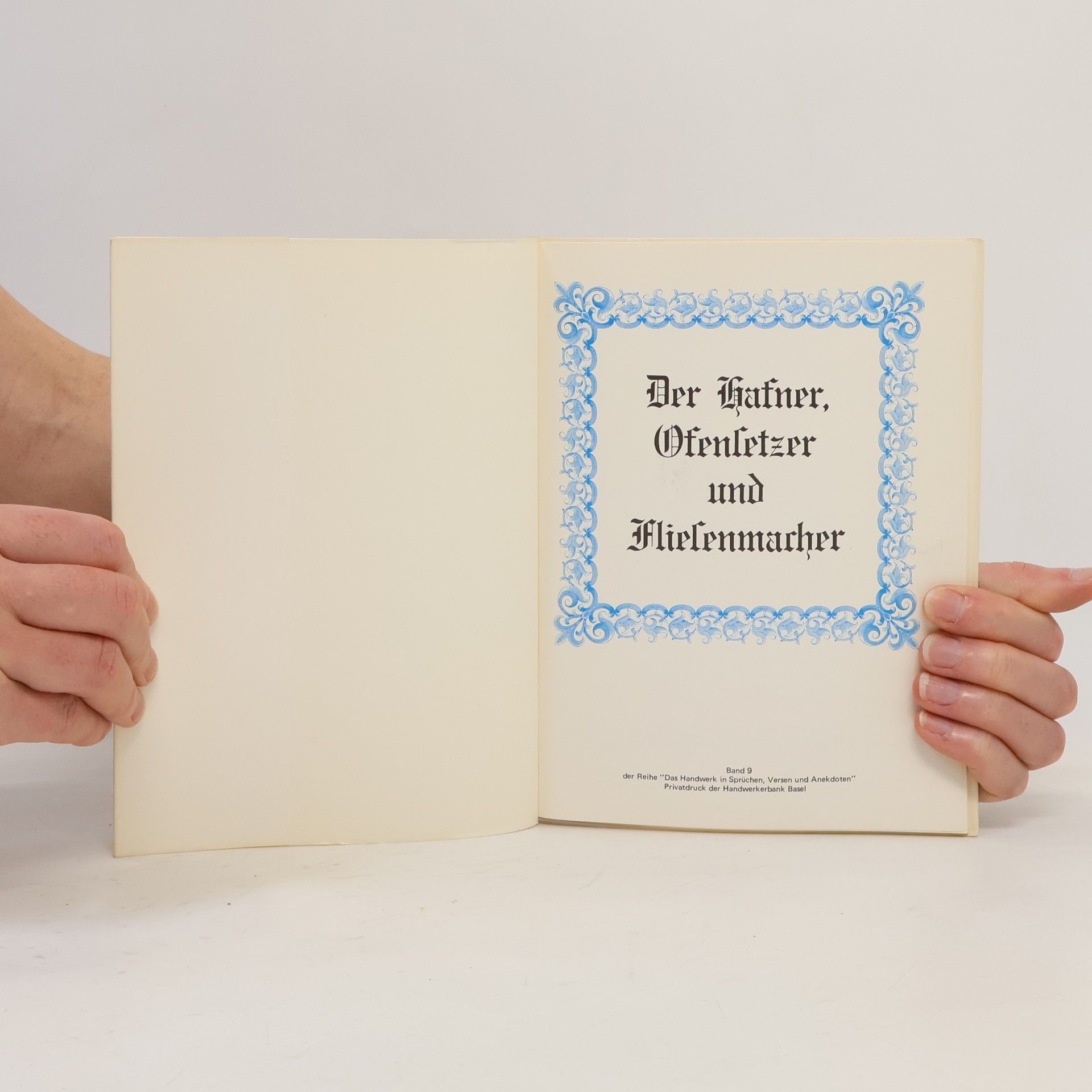 kolektiv Der Hafner, Ofensetzer und Fliesenmacher. Band 9