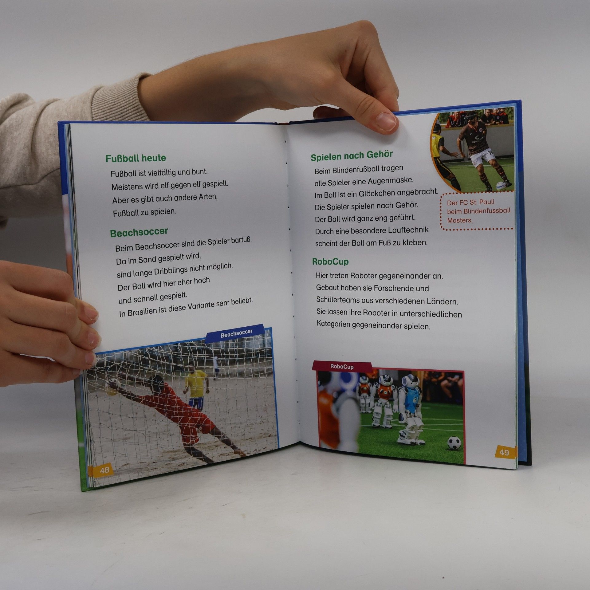 Christina Braun WAS IST WAS Erstes Lesen Band 28. Fußball