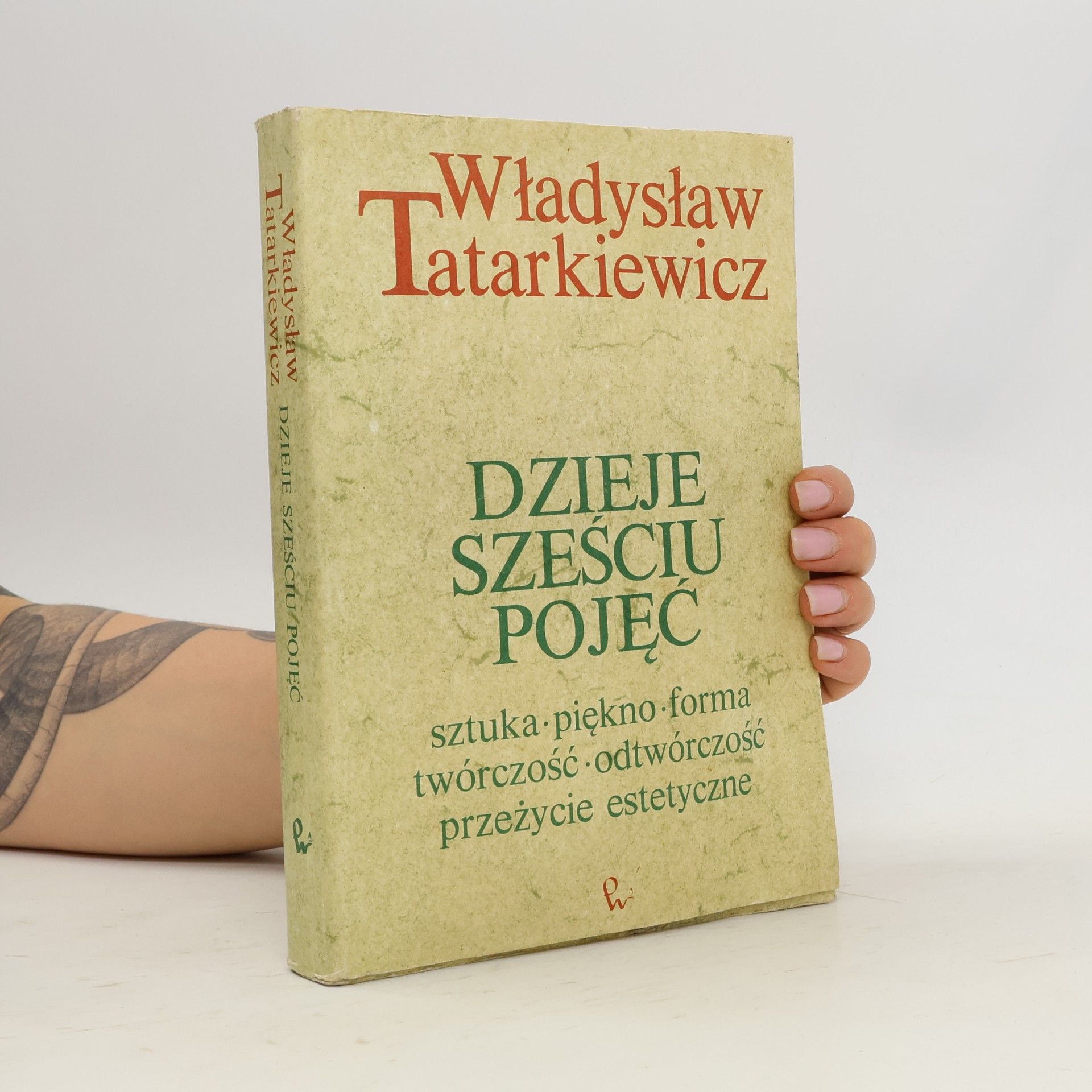 Władysław Tatarkiewicz Dzieje sześciu pojęć