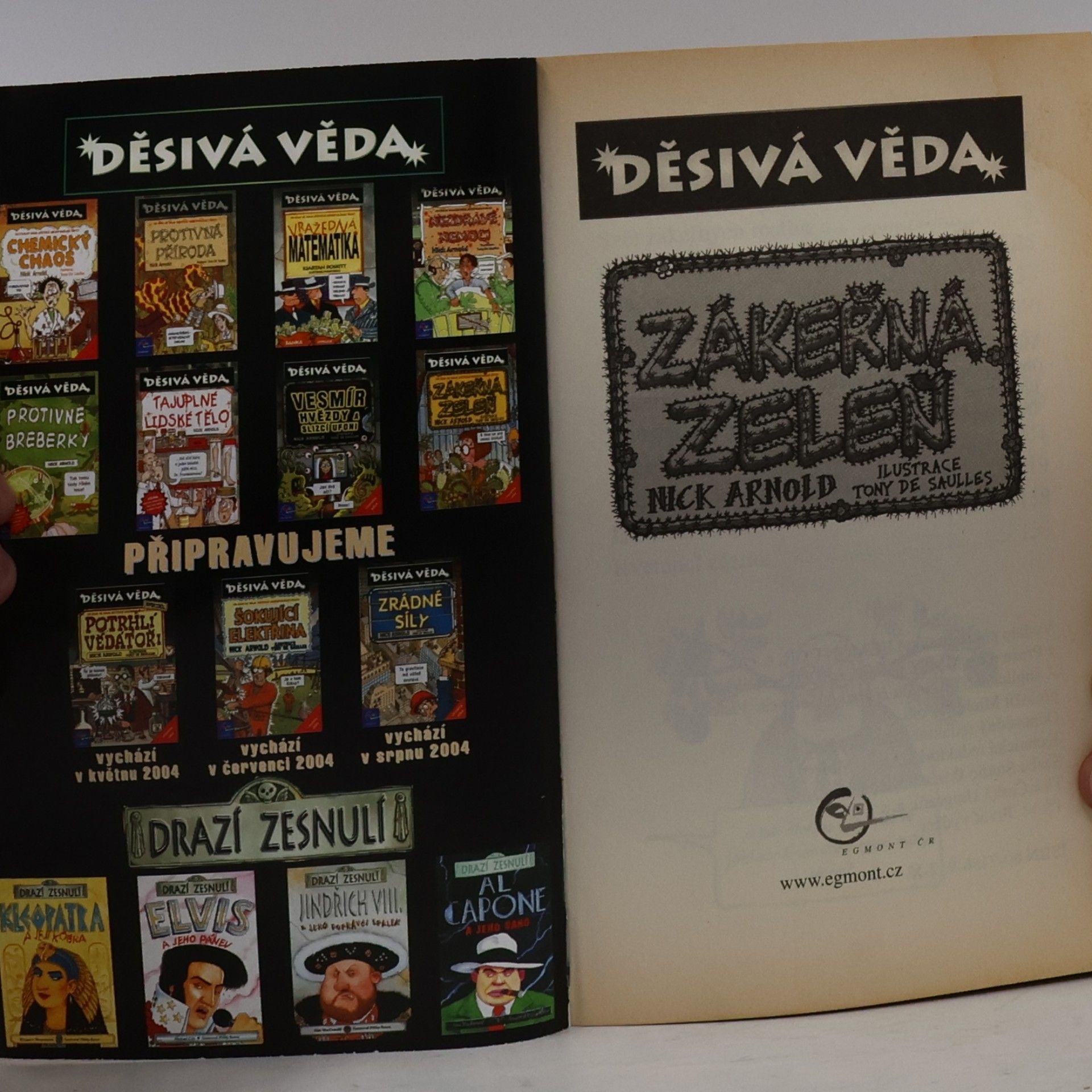 Nick Arnold Děsivá věda - Zákeřná zeleň