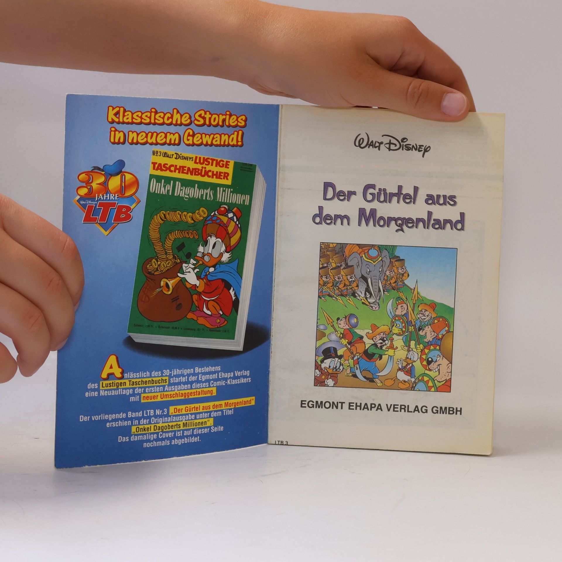 Walt Disney Lustiges Taschenbuch 3. Der Gürtel aus dem Morgenland
