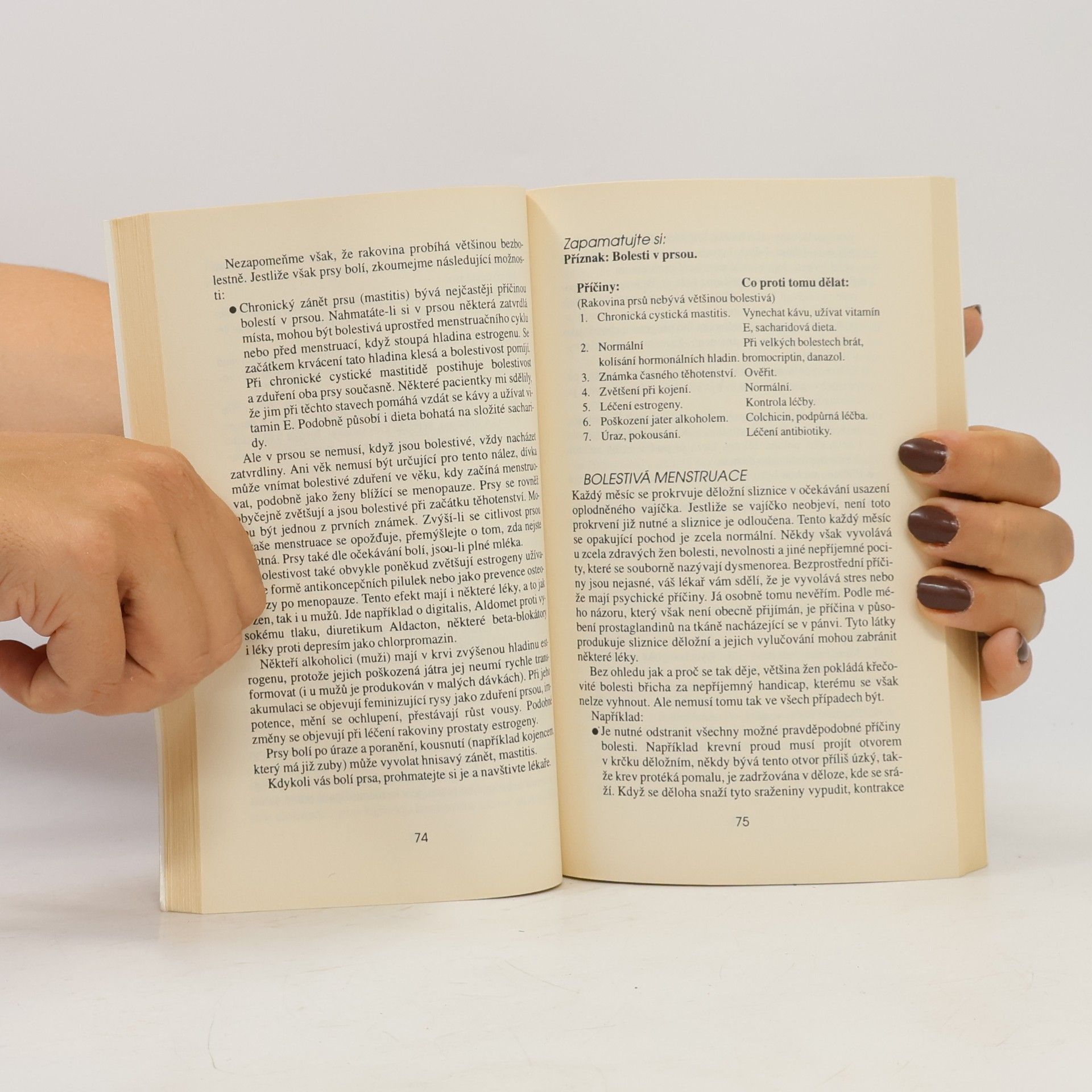 Isadore Rosenfeld Symptomy, příznaky a projevy nemocí