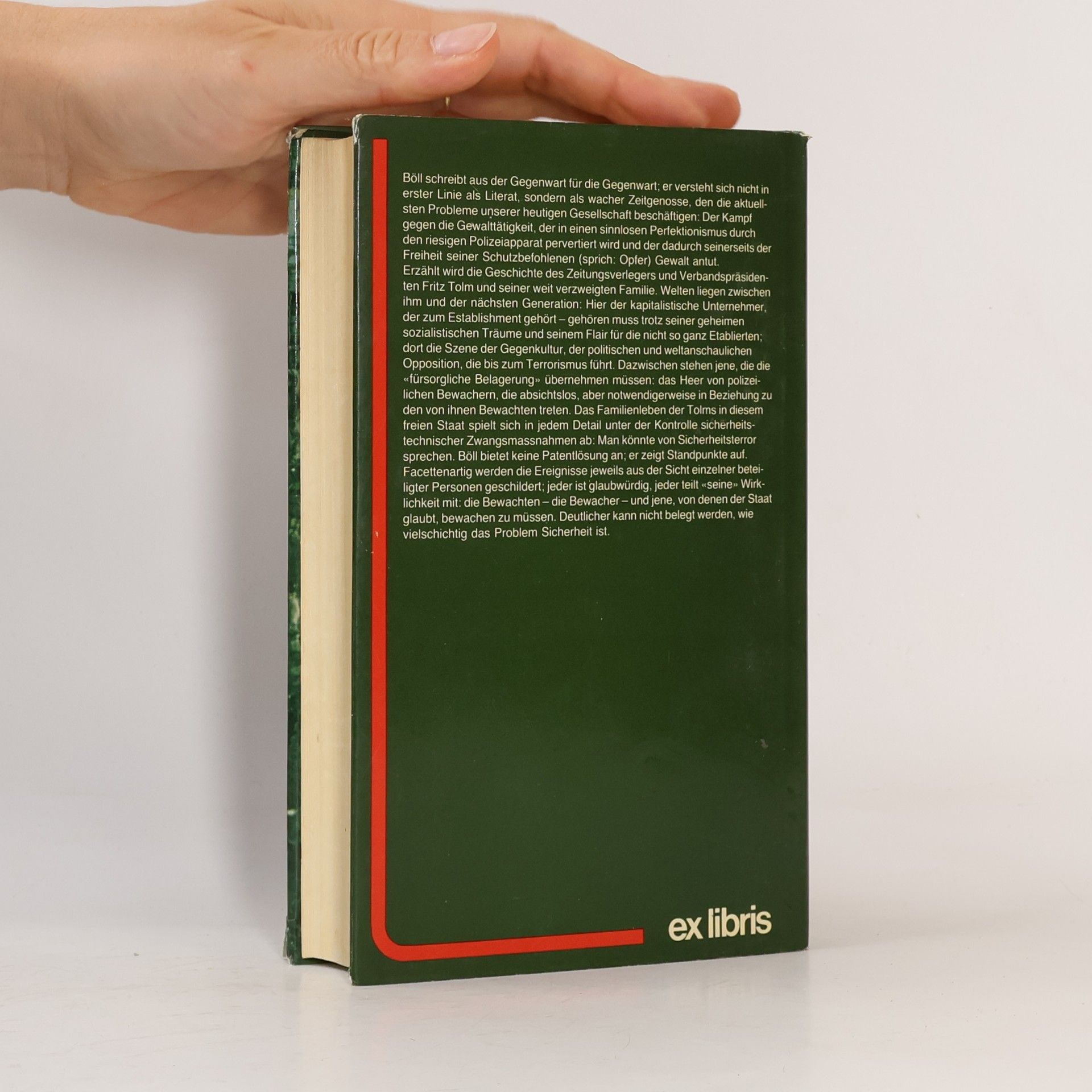 Heinrich Böll Fürsorgliche Belagerung