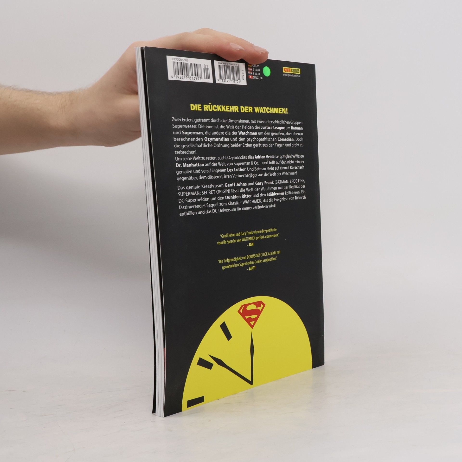 Geoff Johns Doomsday Clock