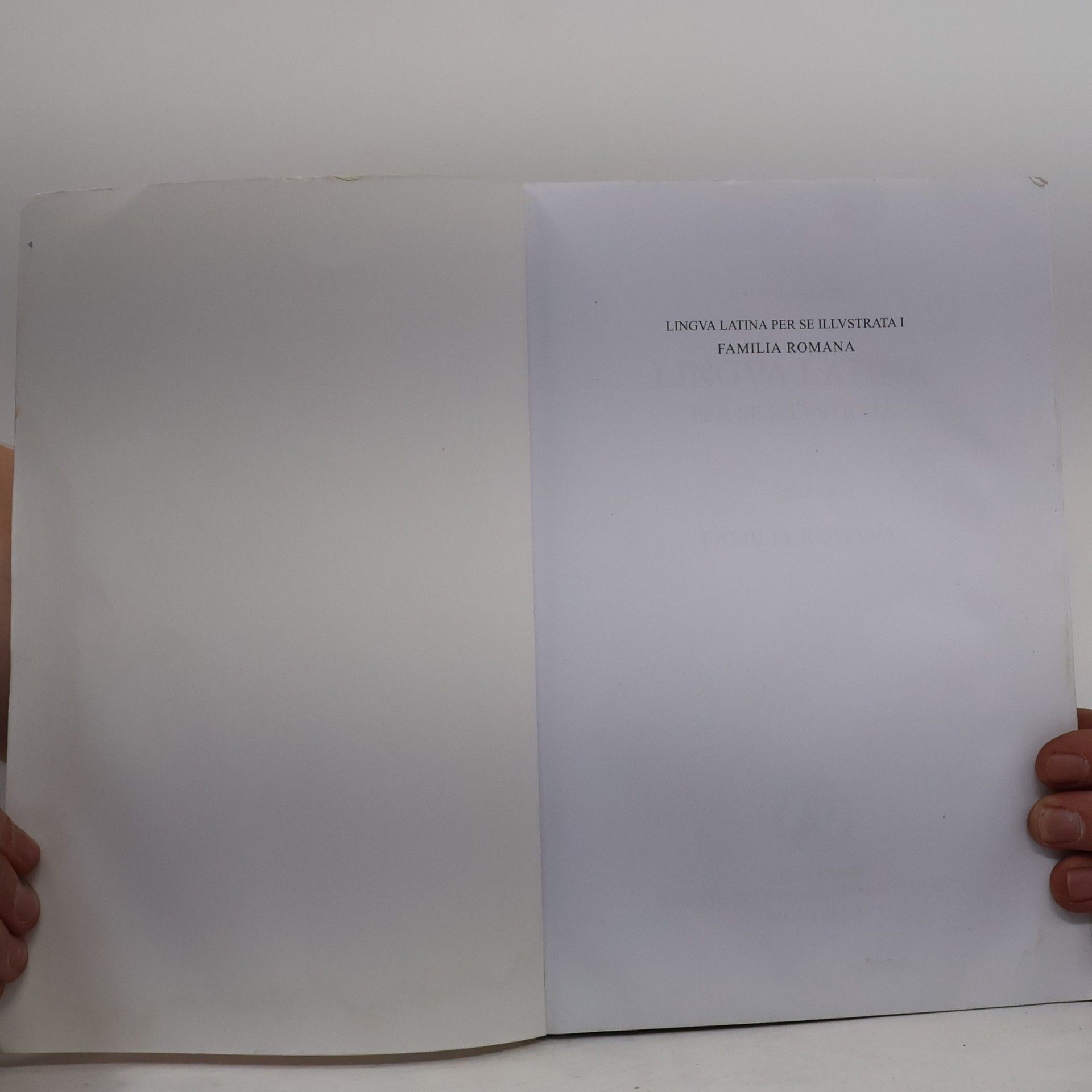 Hans Henning Ørberg Lingua Latina per se illustrata. Pars 1., Familia Romana