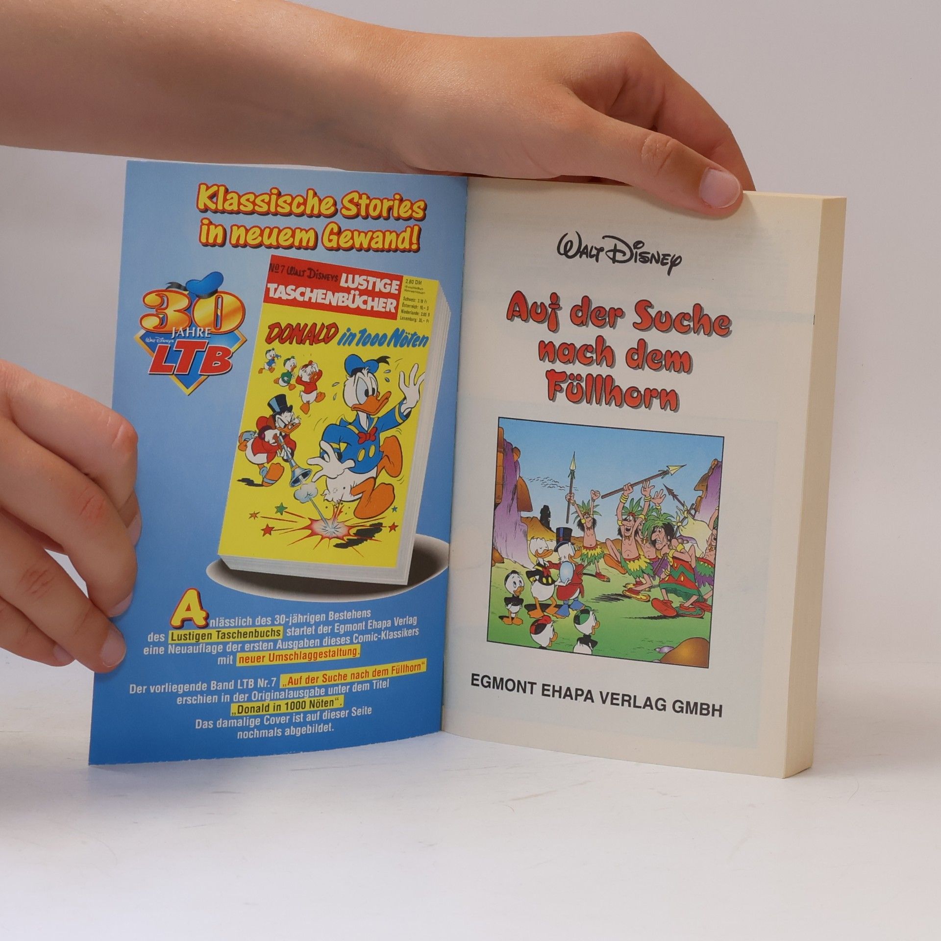 Walt Disney Lustiges Taschenbuch 7. Auf der Suche nach dem Füllhorn