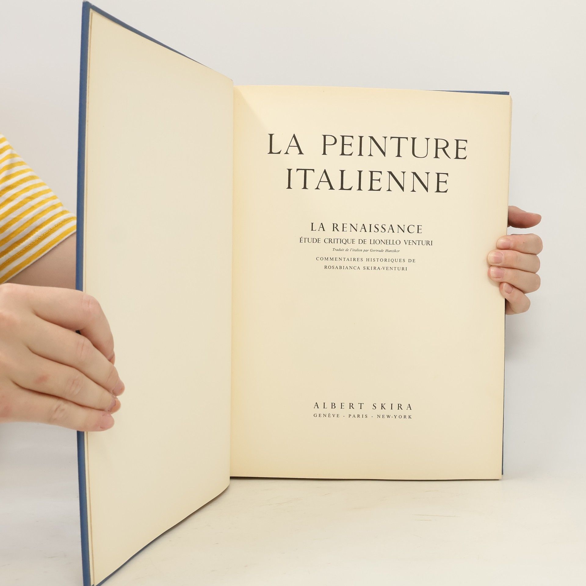 Albert Skira La peinture italienne