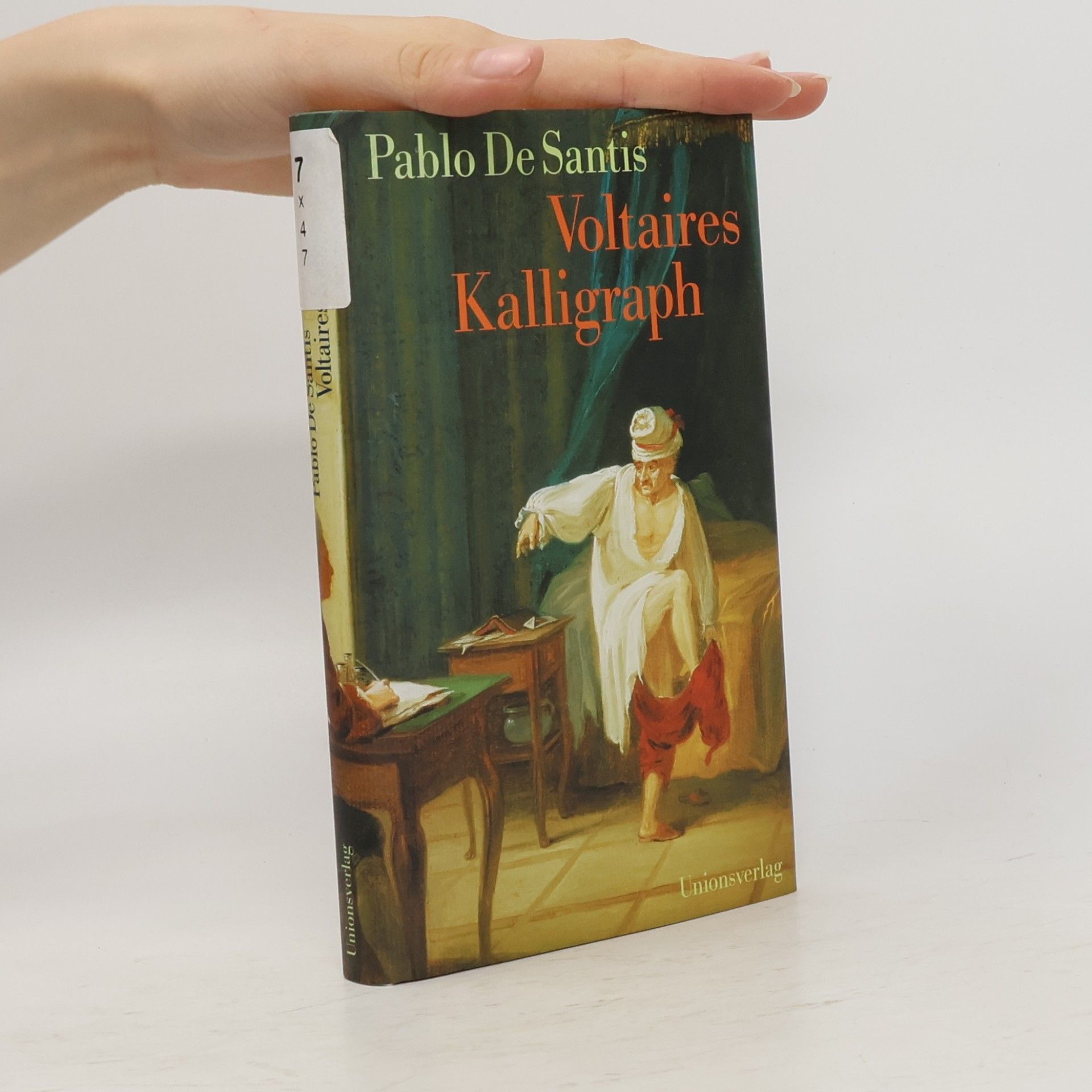 Pablo de Santis Voltaires Kalligraph