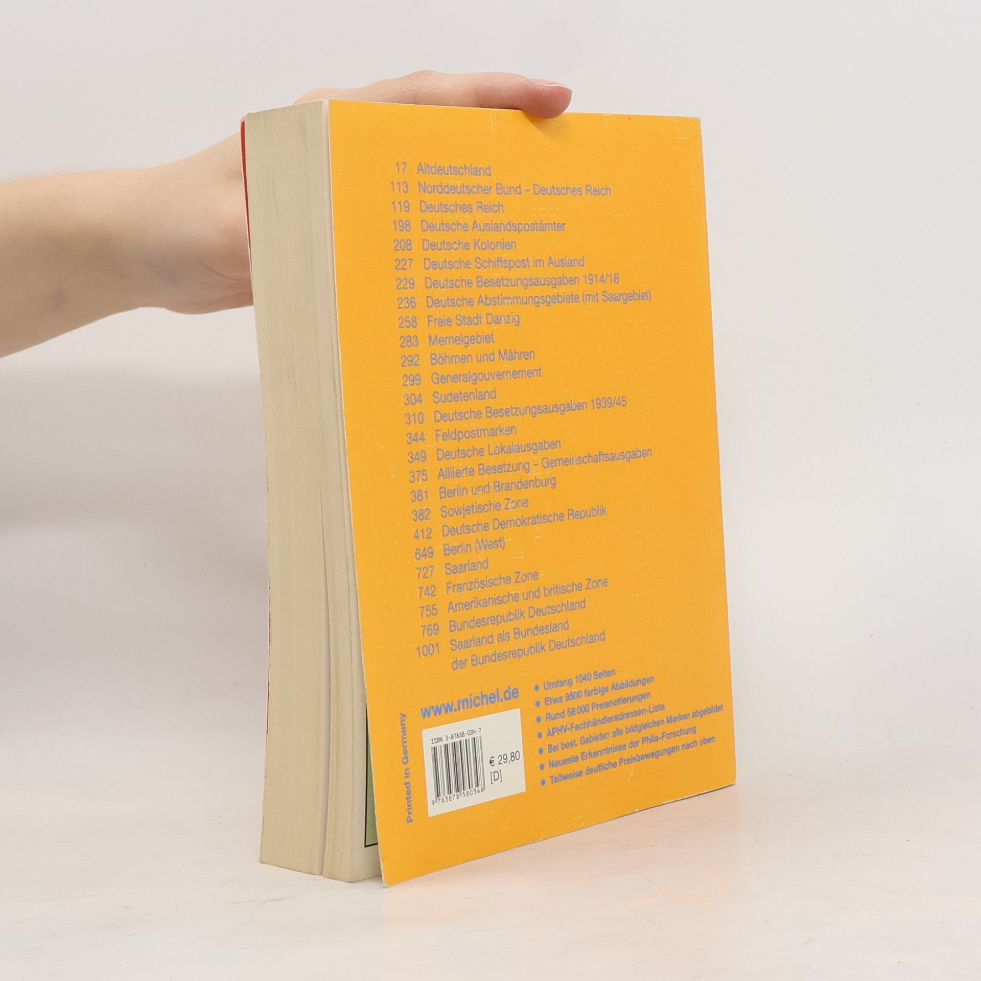 Mathias Jung Michel-Katalog Deutschland 2005/2006