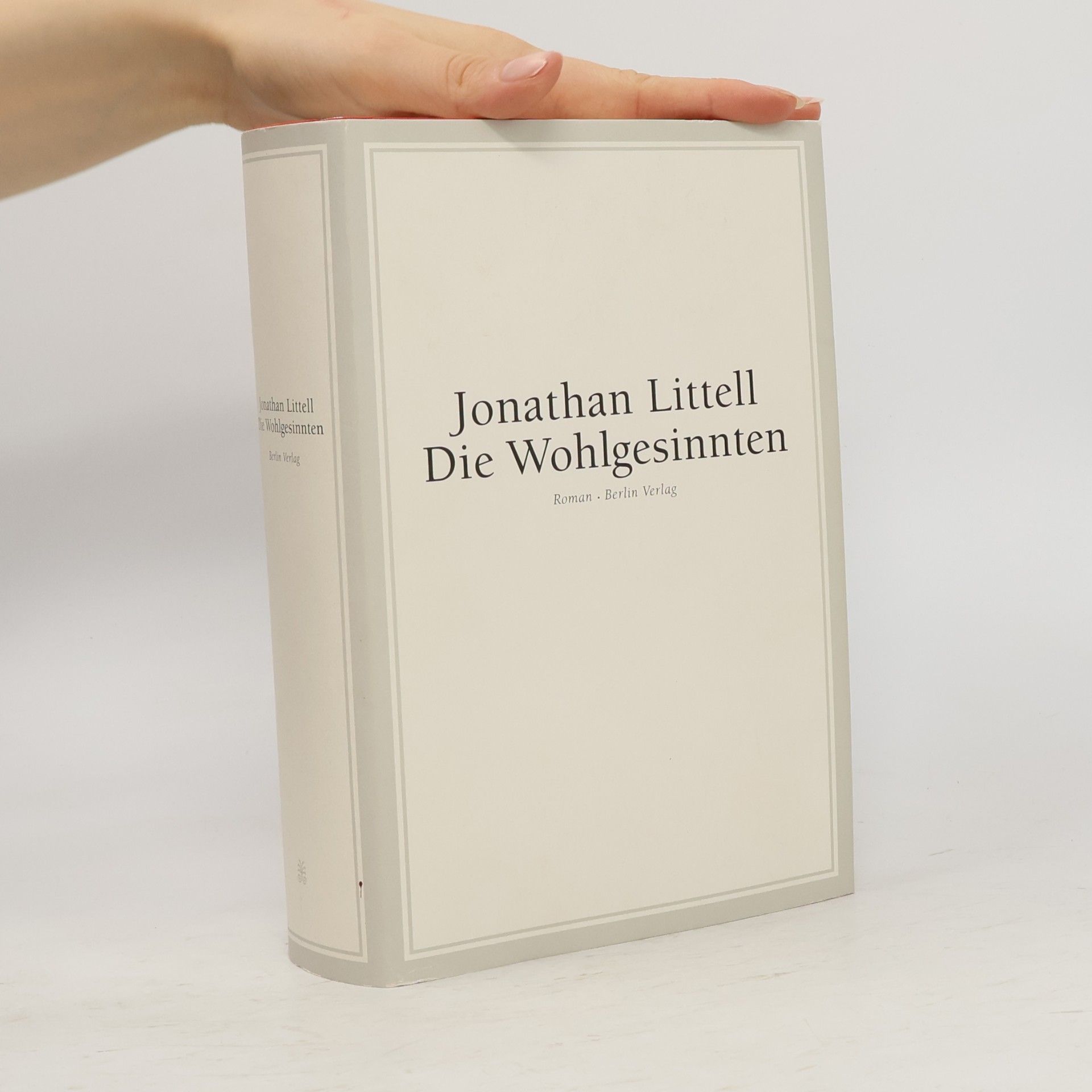 Jonathan Littell Die Wohlgesinnten