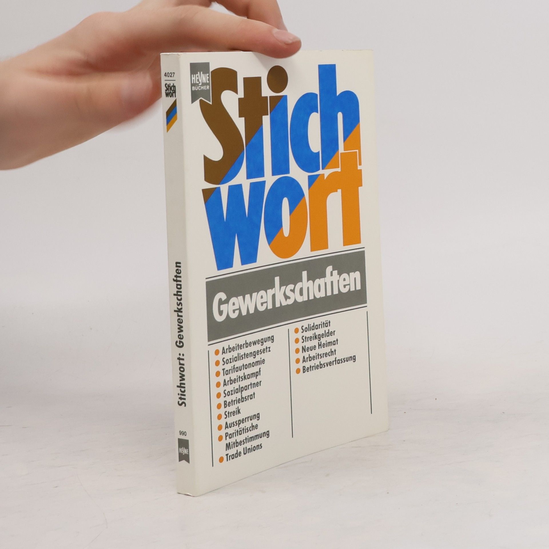 Bärbel Weixner Stichwort Gewerkschaften