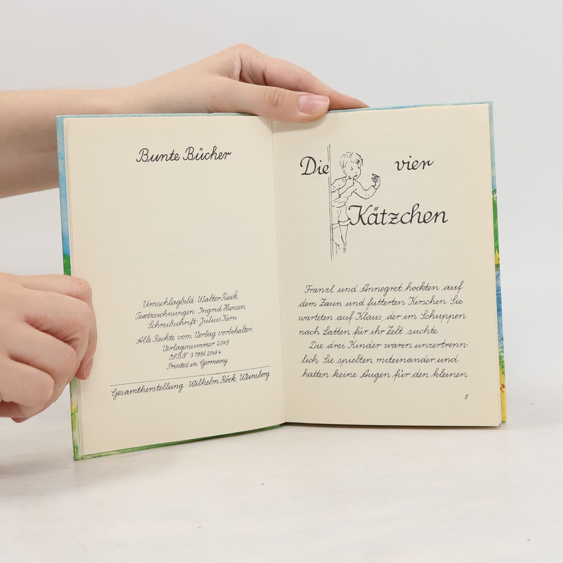 Christel Burg Von Kindern und Tierkindern