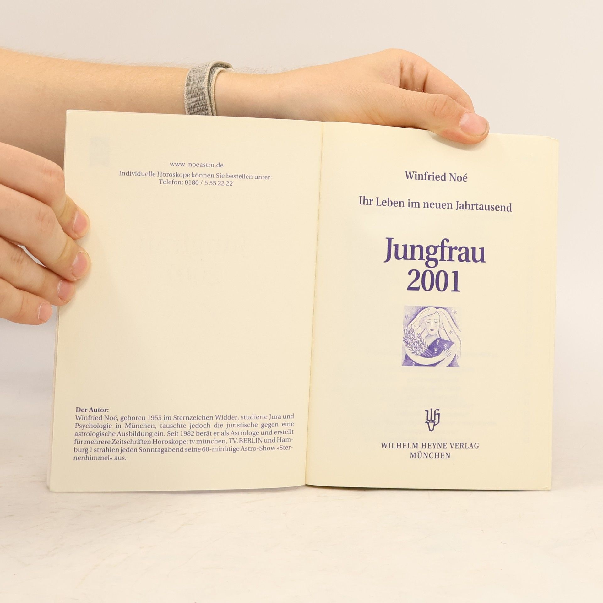 Winfried S. Noé Jungfrau: 24.8.-23.9.