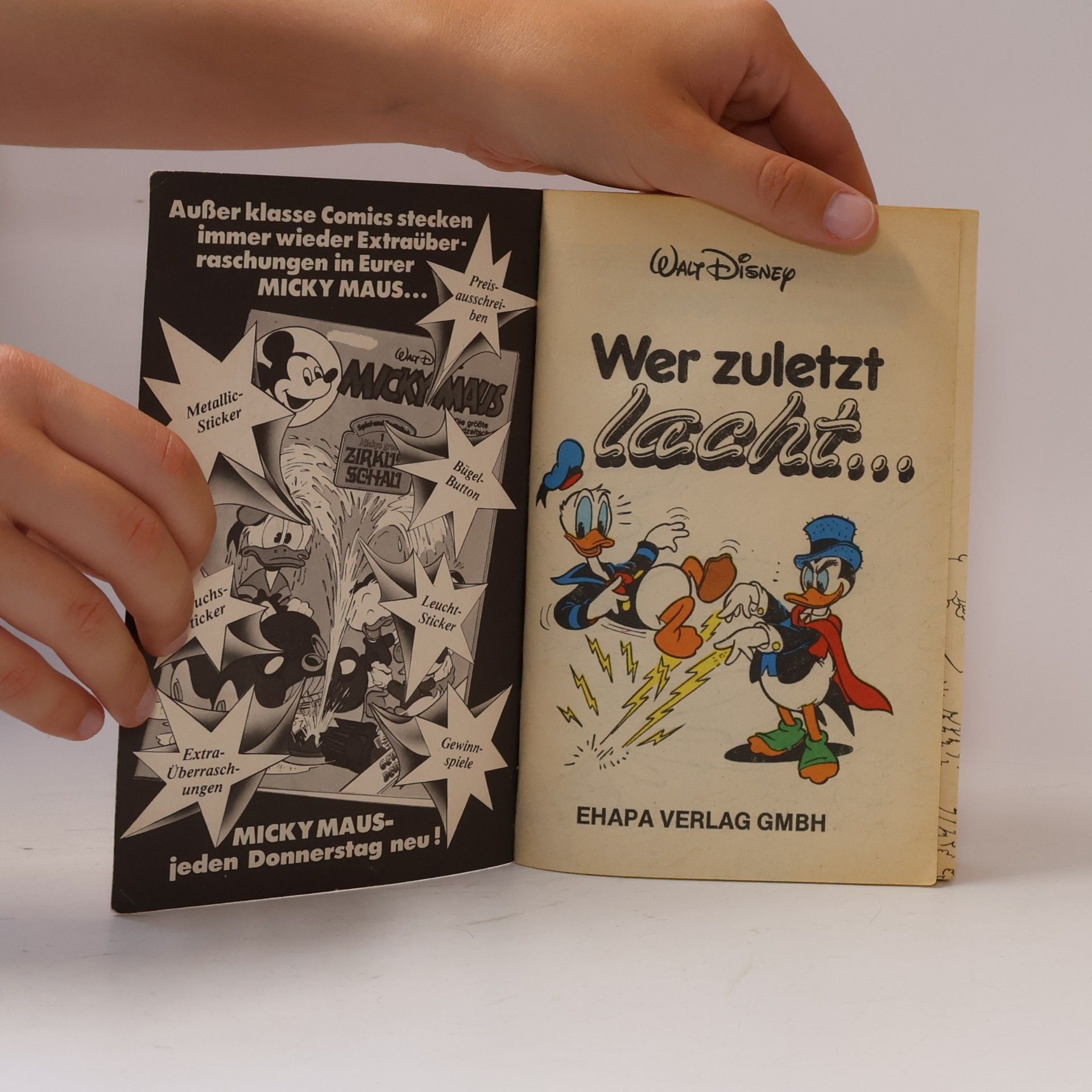 Walt Disney Lustige Taschenbücher 107. Wer zuletzt lacht...