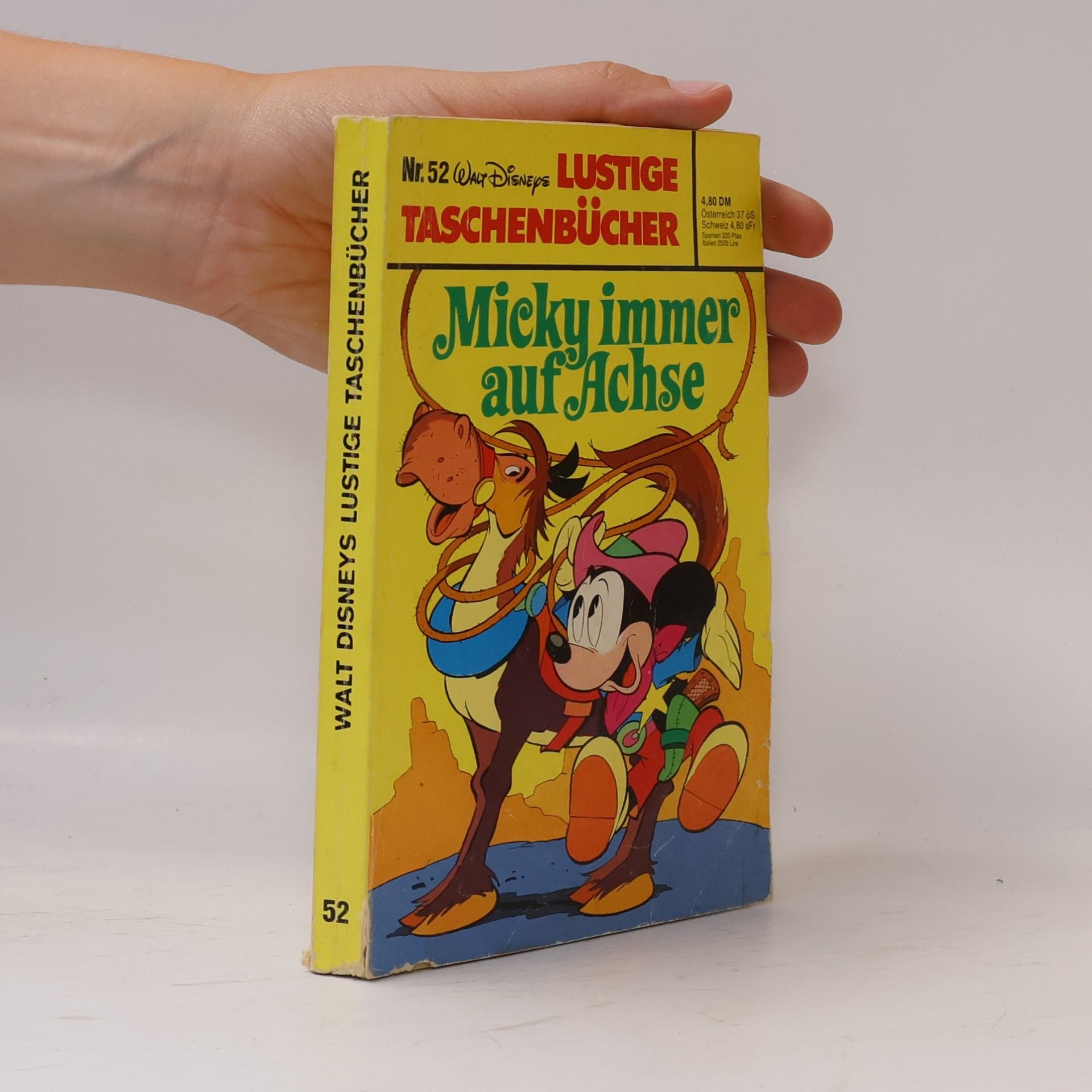 Walt Disney Lustige Taschenbücher 52.Micky immer auf Achse