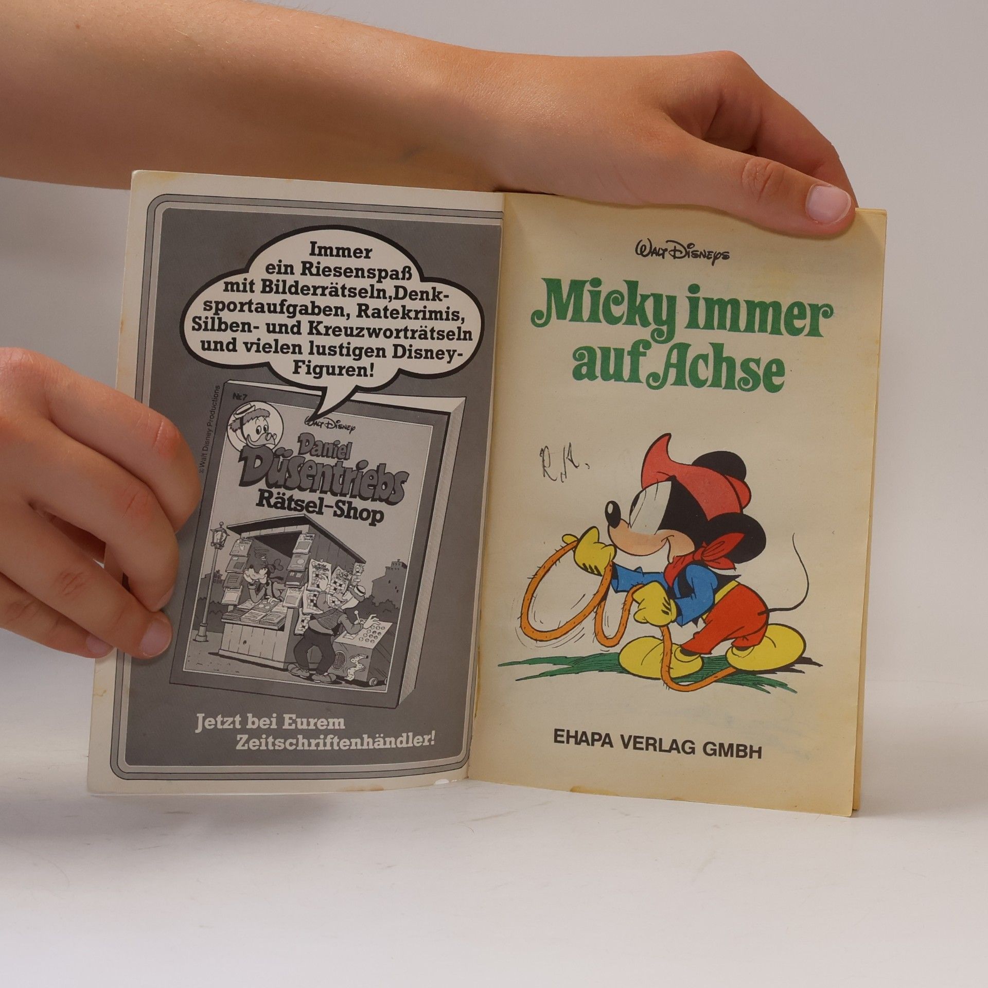 Walt Disney Lustige Taschenbücher 52.Micky immer auf Achse