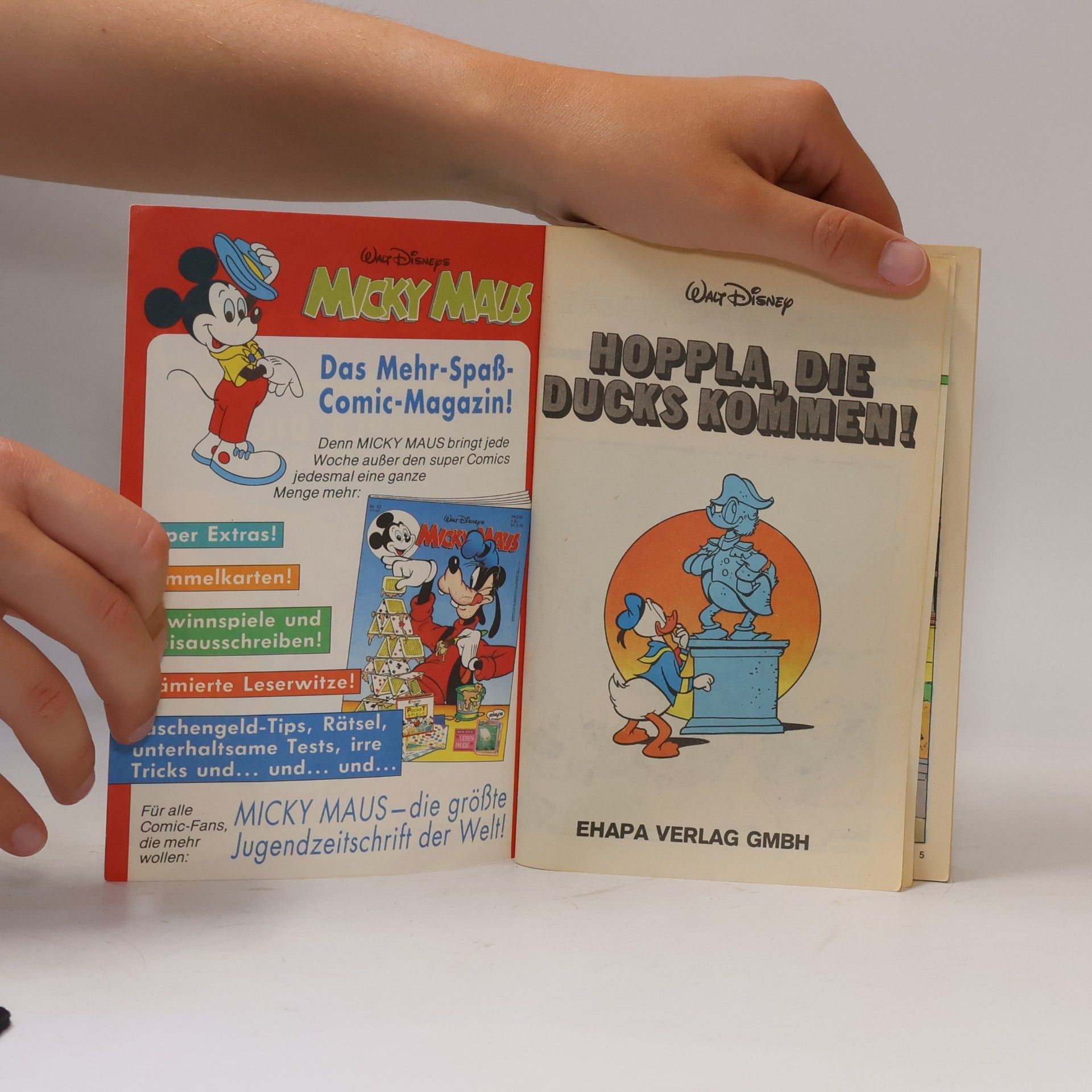 Walt Disney Lustiges Taschenbuch 47: Hoppla, die Ducks Kommen!