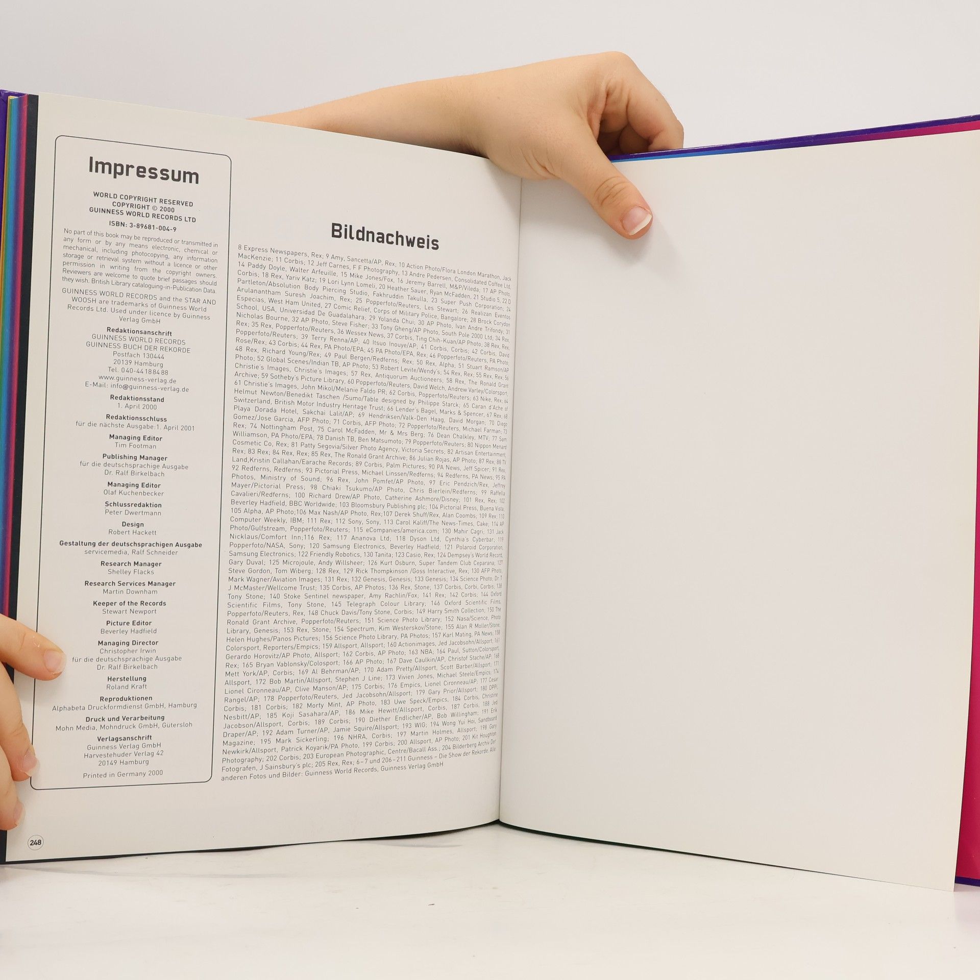 Guinness Guinness World Records - 2001: 2001 Livre des records