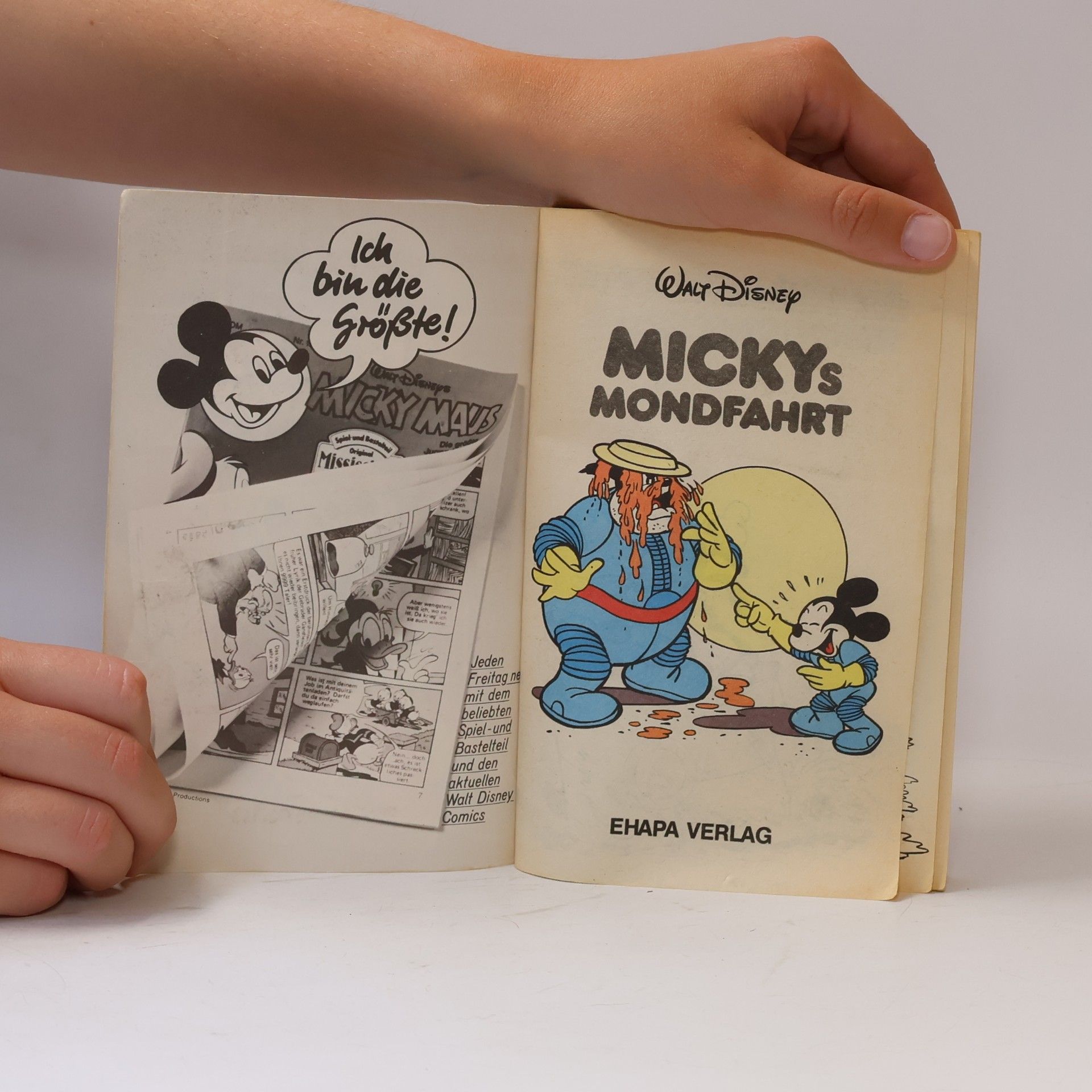 Various authors Lustige Taschenbücher 90. Mickys Mondfahrt