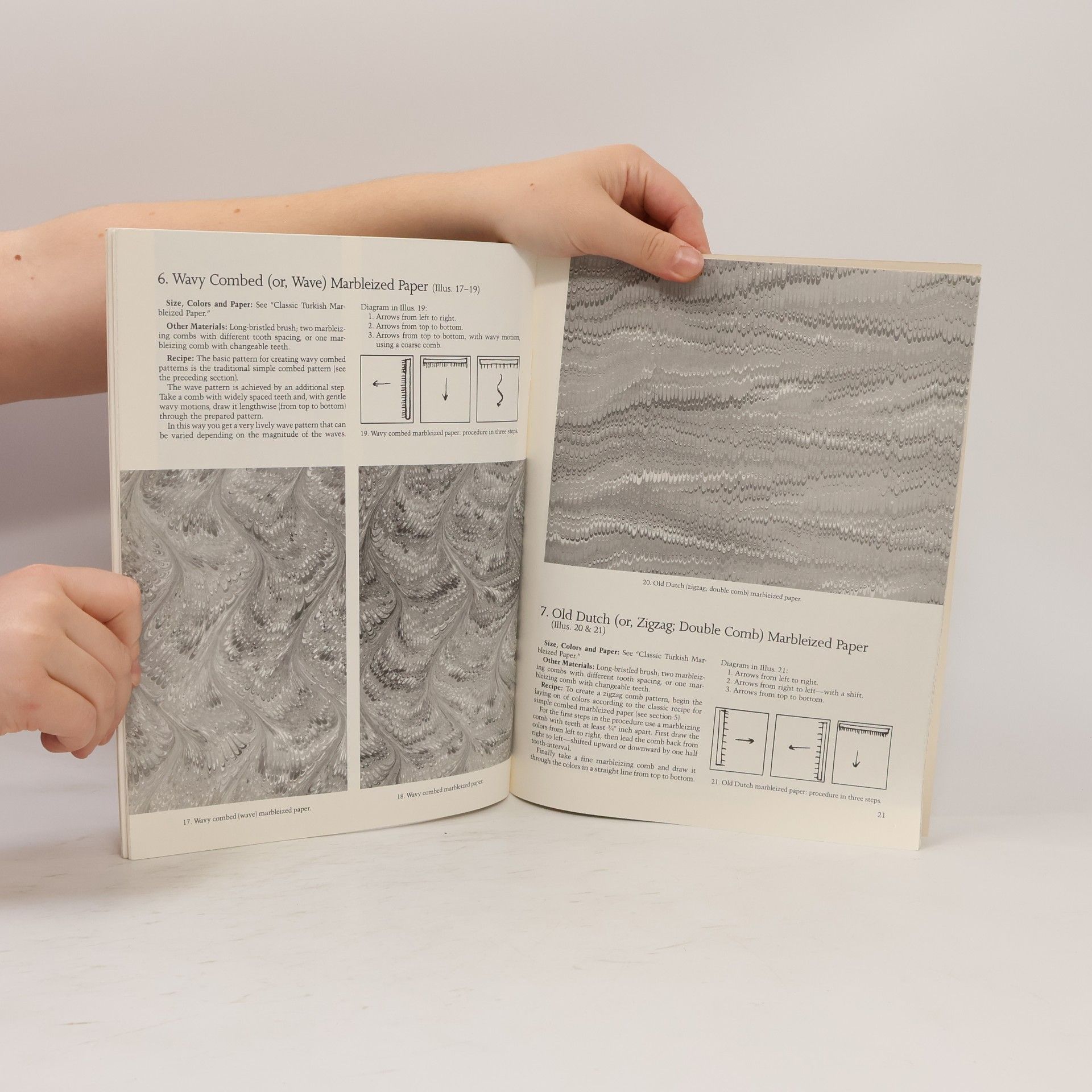 Gabriele Grünebaum Techniques for Marbleizing Paper