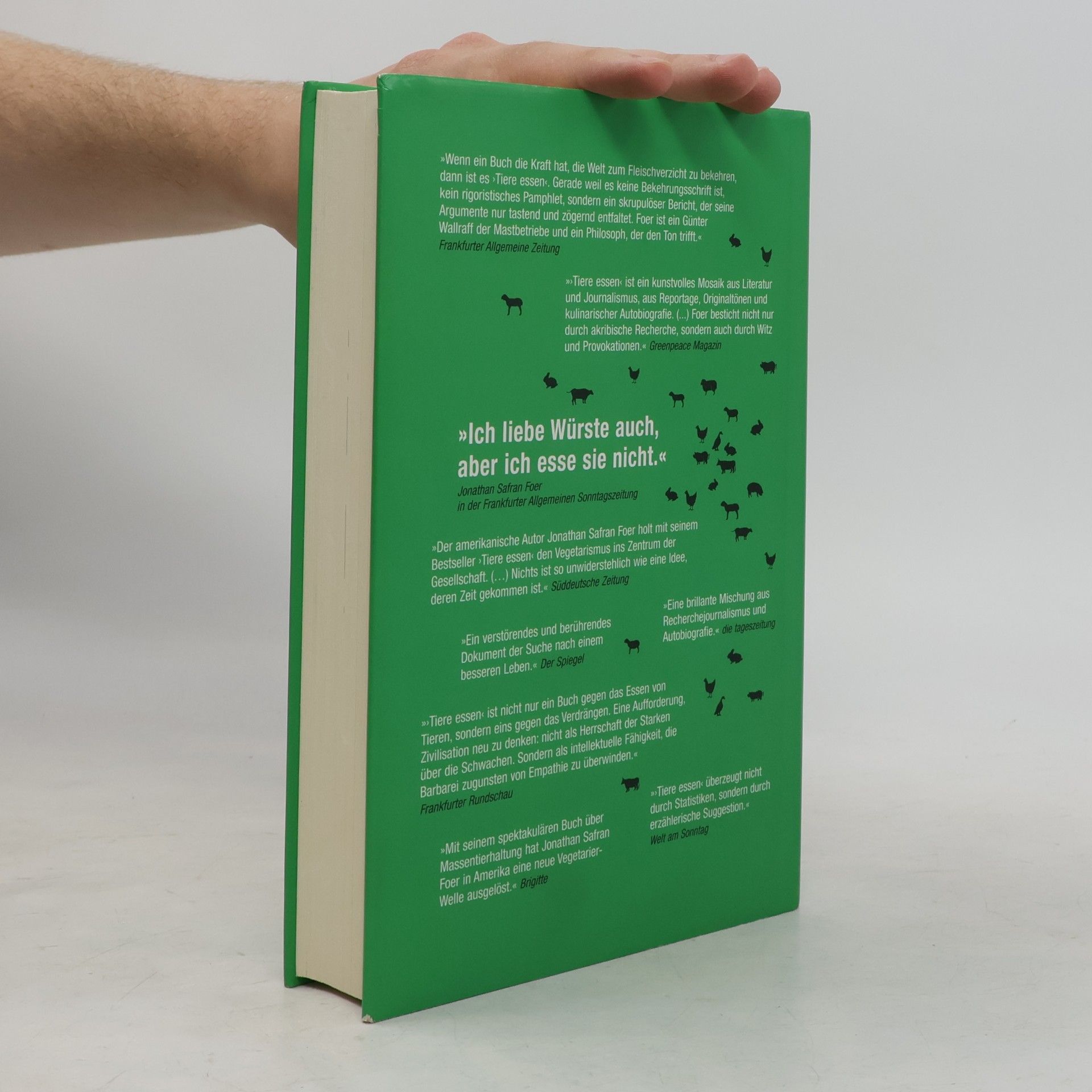 Jonathan Safran Foer Tiere Essen