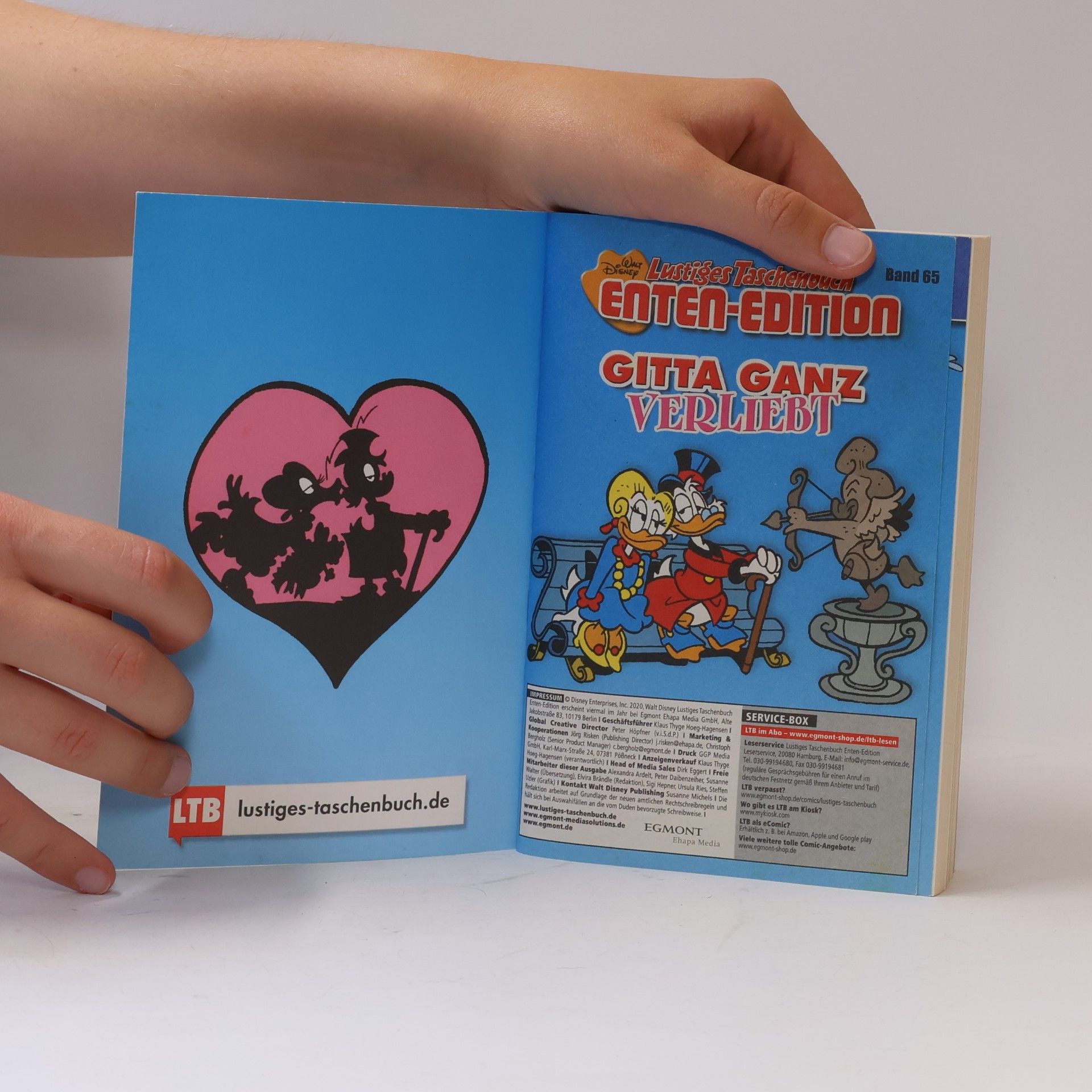 Walt Disney Lustiges Taschenbuch Enten-Edition 65