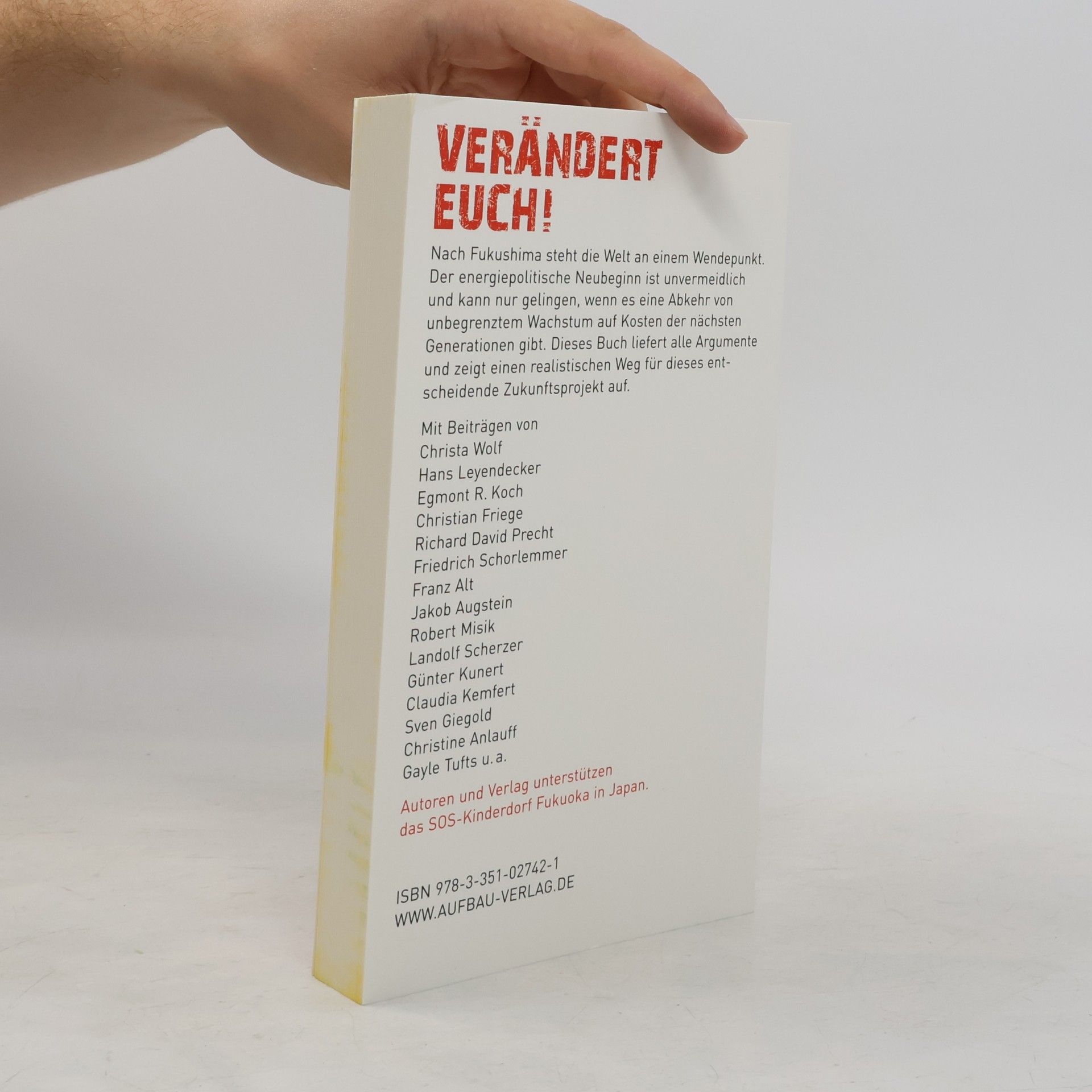 Christa Wolf Verändert euch!