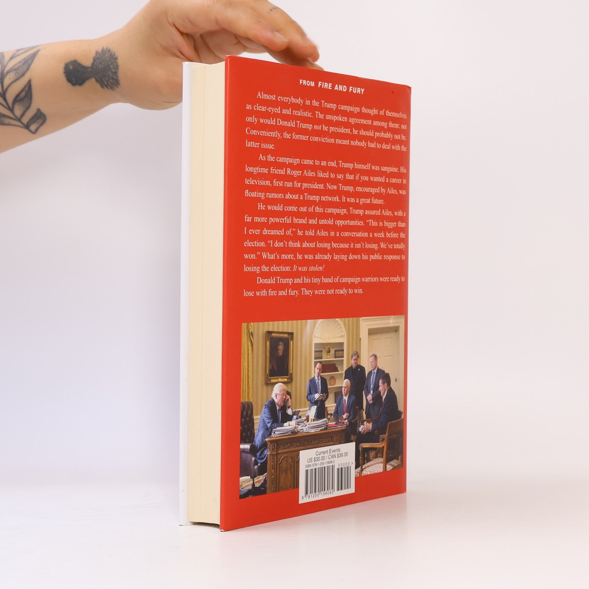 Michael Wolff Fire and Fury. Inside the Trump White House