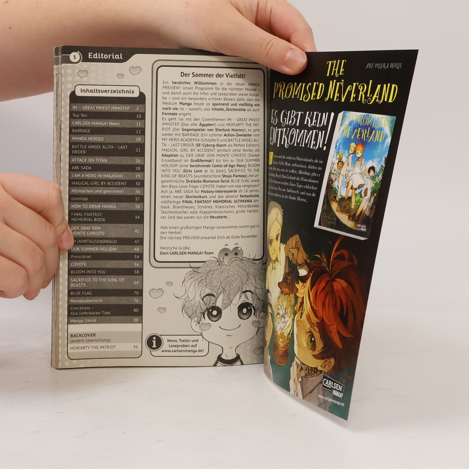 Autorenkollektiv Manga Preview 08/2018-11/2018