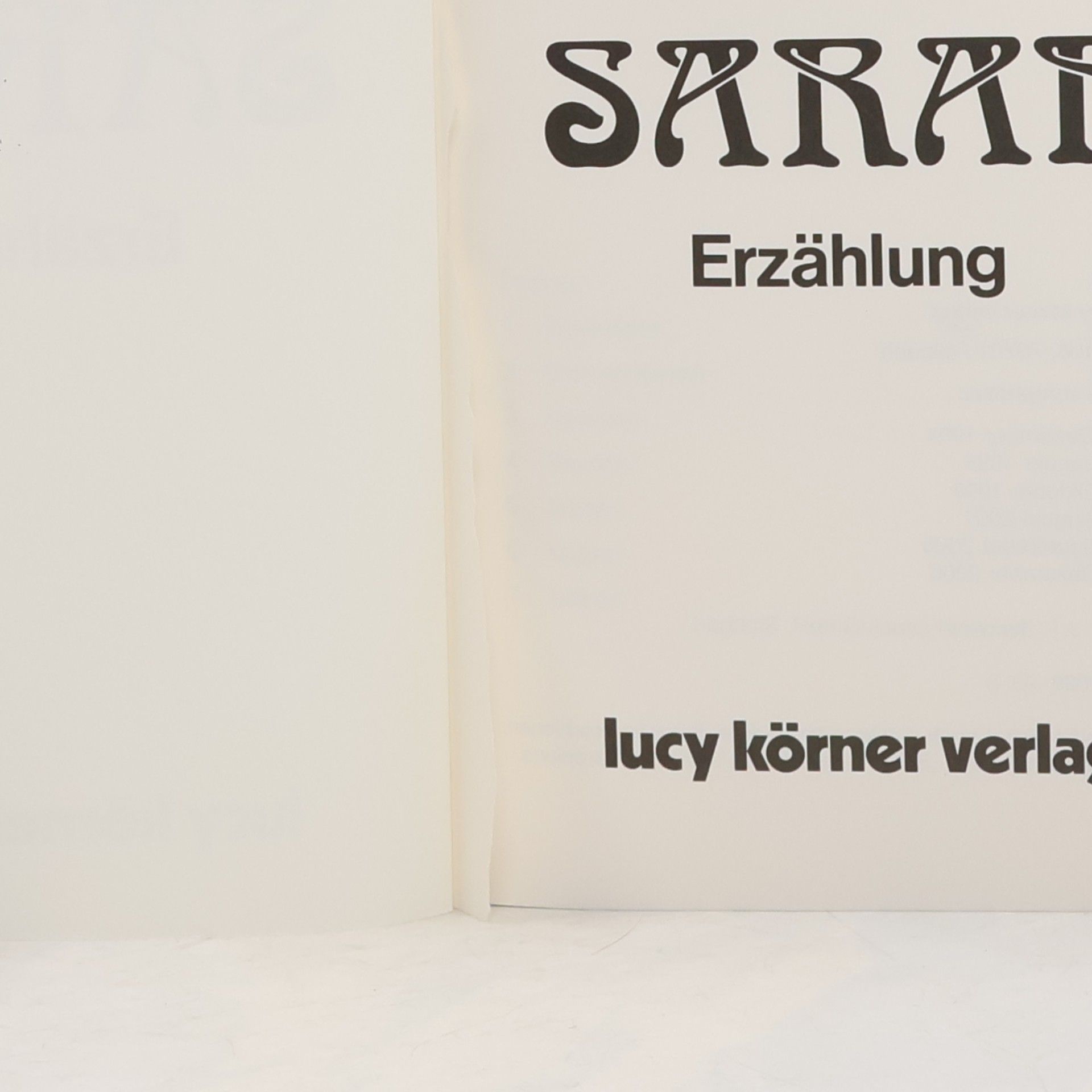 Heinz Körner Sarah