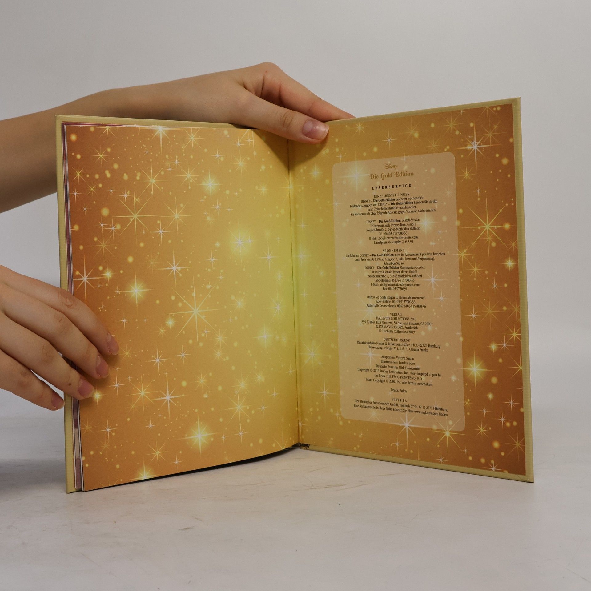 Walt Disney Die Gold Edition 13. Küss Den Frosch Malbuch