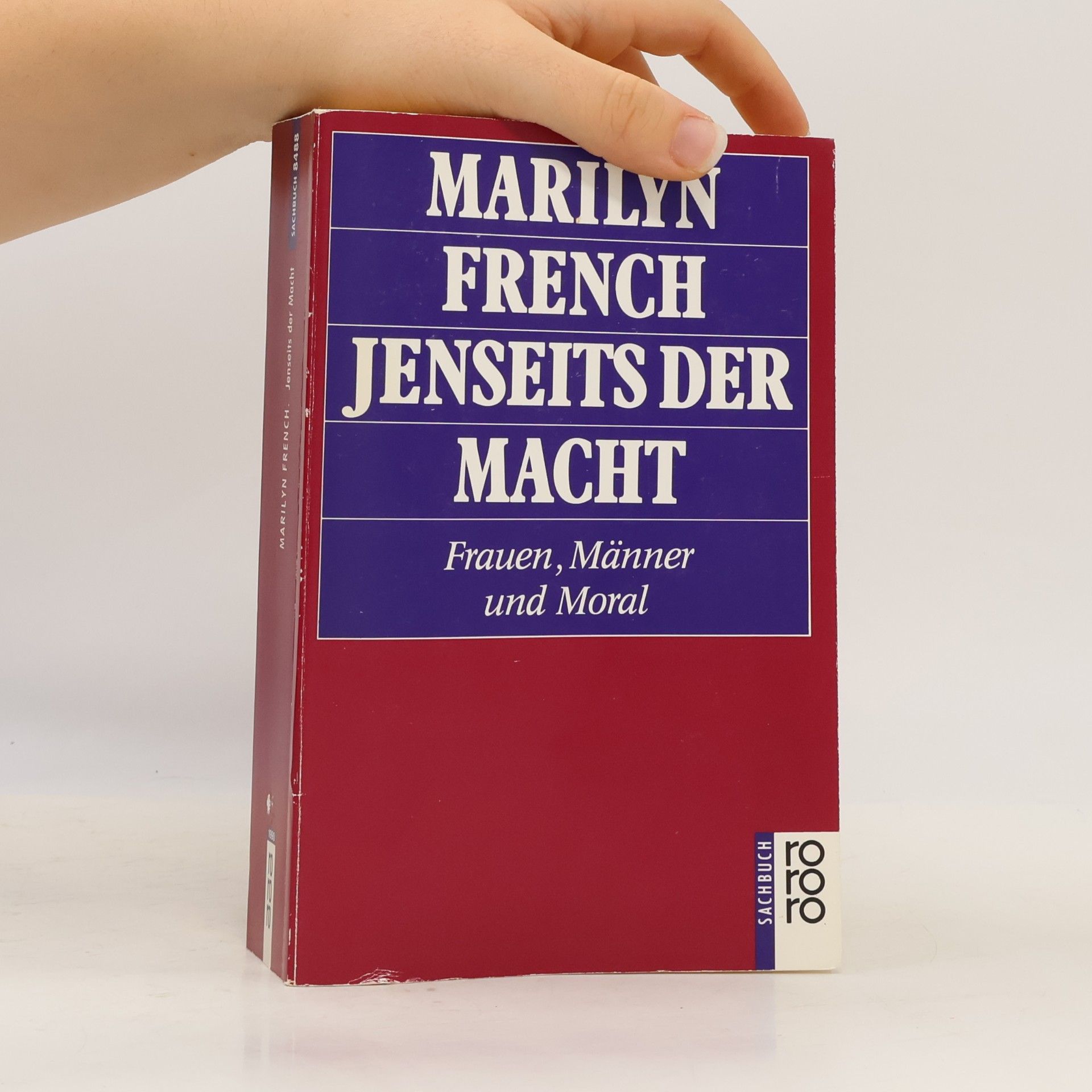 Marilyn French Beyond power. Německy Jenseits der Macht : Frauen, Männer und Moral