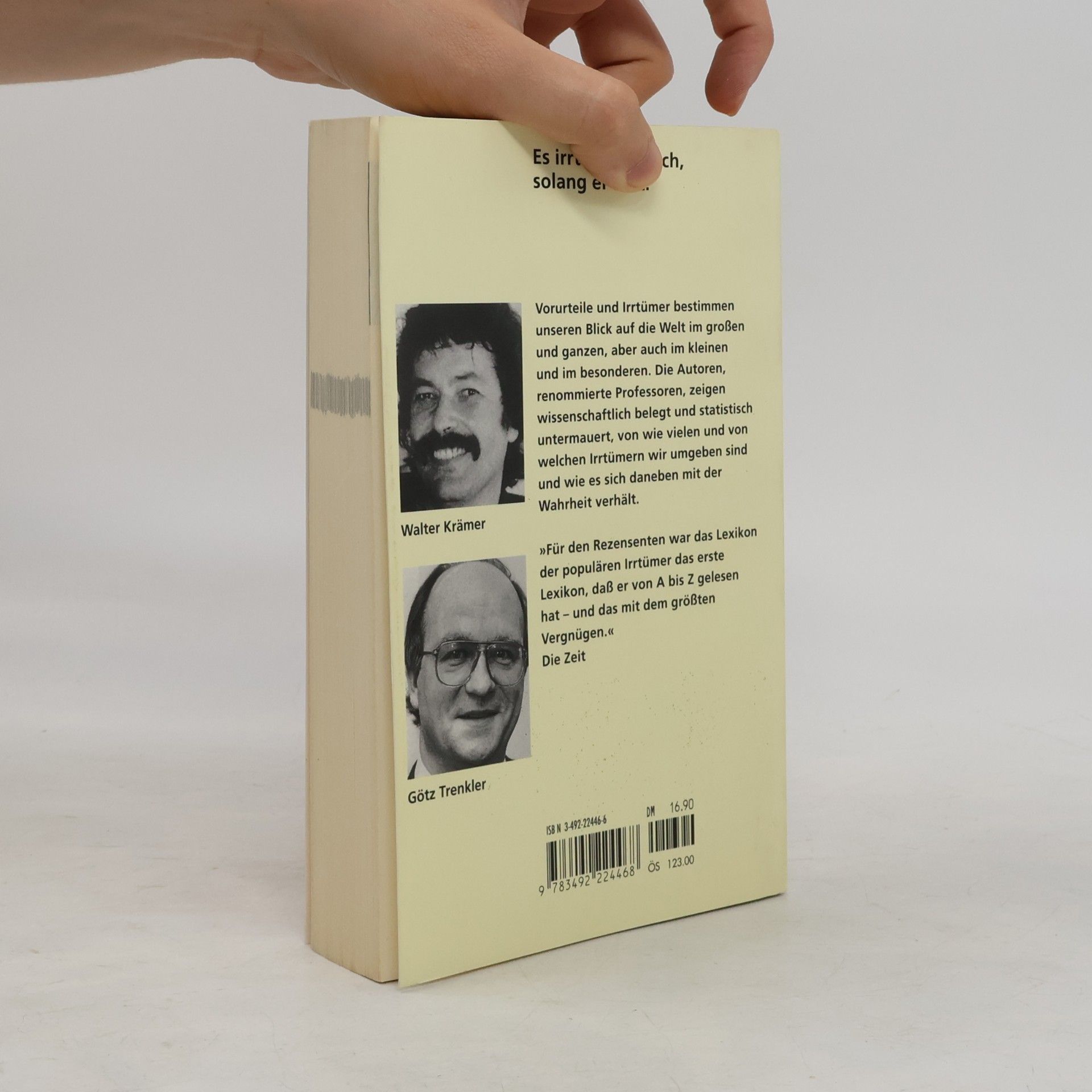 Walter Krämer Lexikon der populären Irrtümer