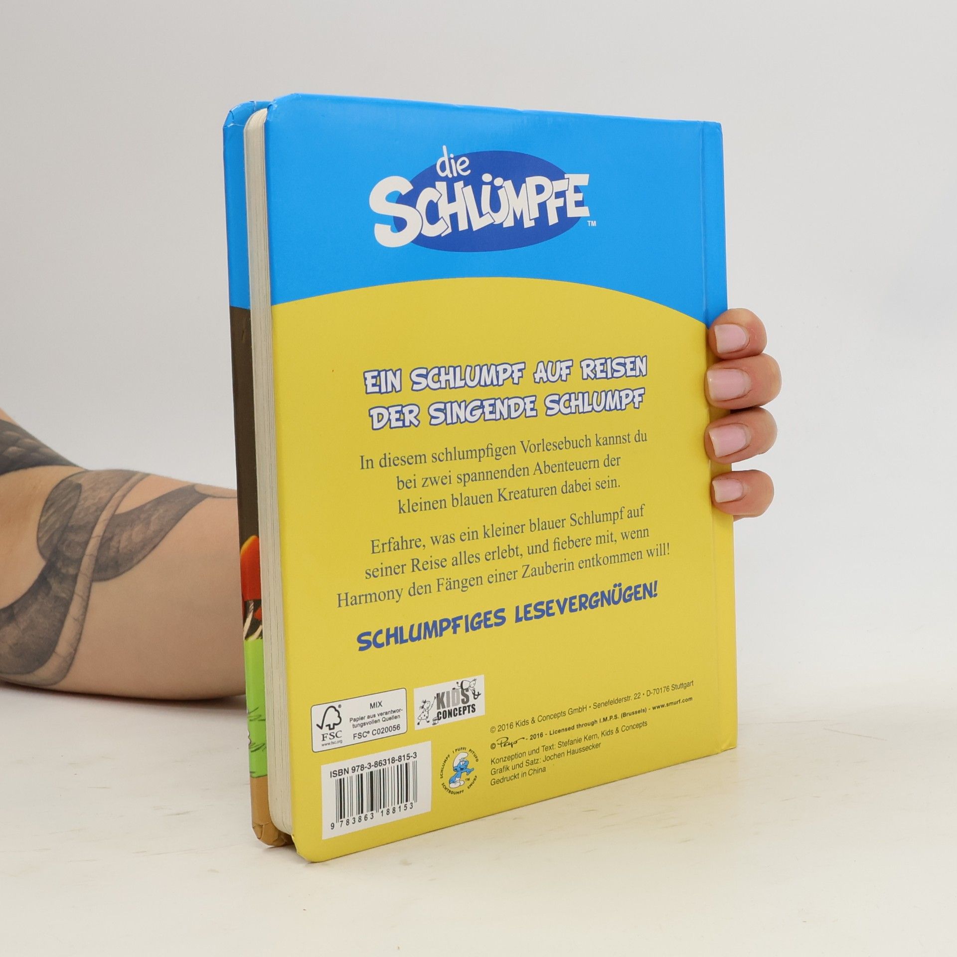 kolektiv Die Schlümpfe: Schlumpfiges Vorlesebuch