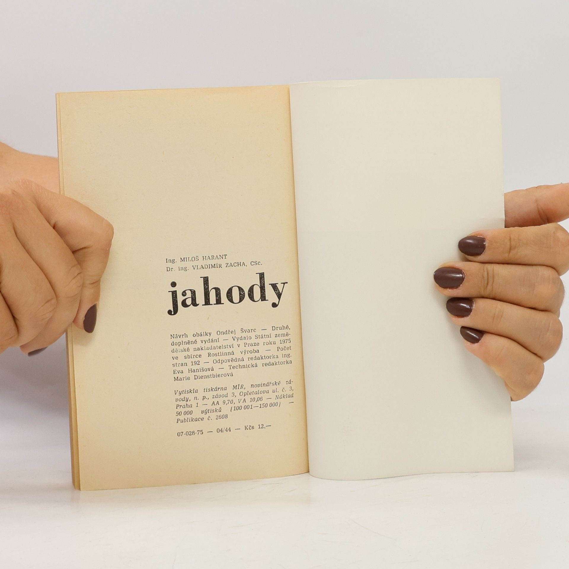 Miloš Harant Jahody