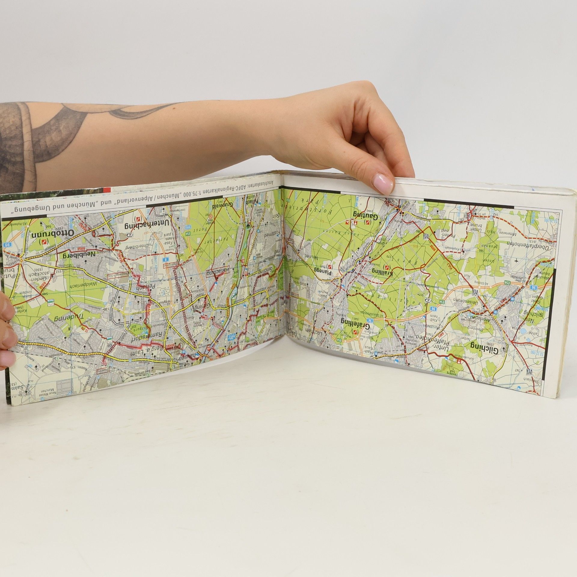 Autorenkollektiv ADFC Regionalkarte München, Mittlere Isar