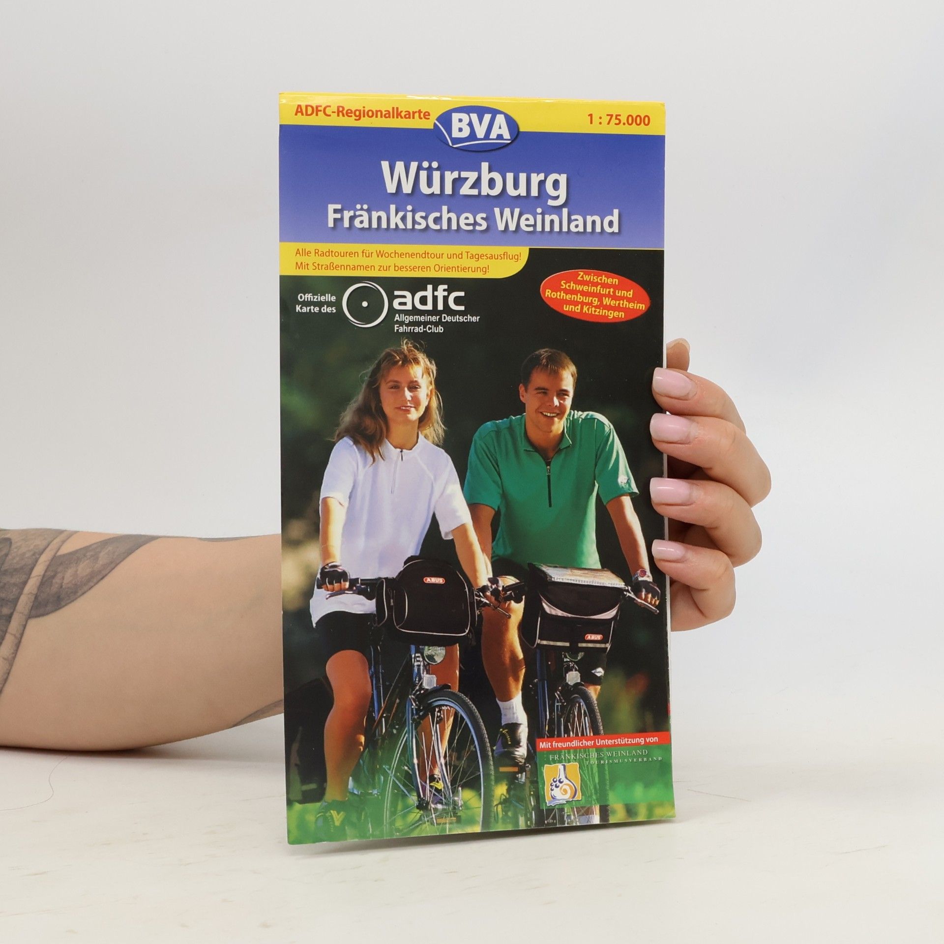 Autorenkollektiv ADFC Regionalkarten, Würzburg: Zwischen Schweinfurt und Rothenburg, Wertheim und Kitzingen. Alle Radtouren für Wochenendtour und Tagesausflug! Mit ... Fahrrad-Club (ADFC-Regionalkarte 1:75000)