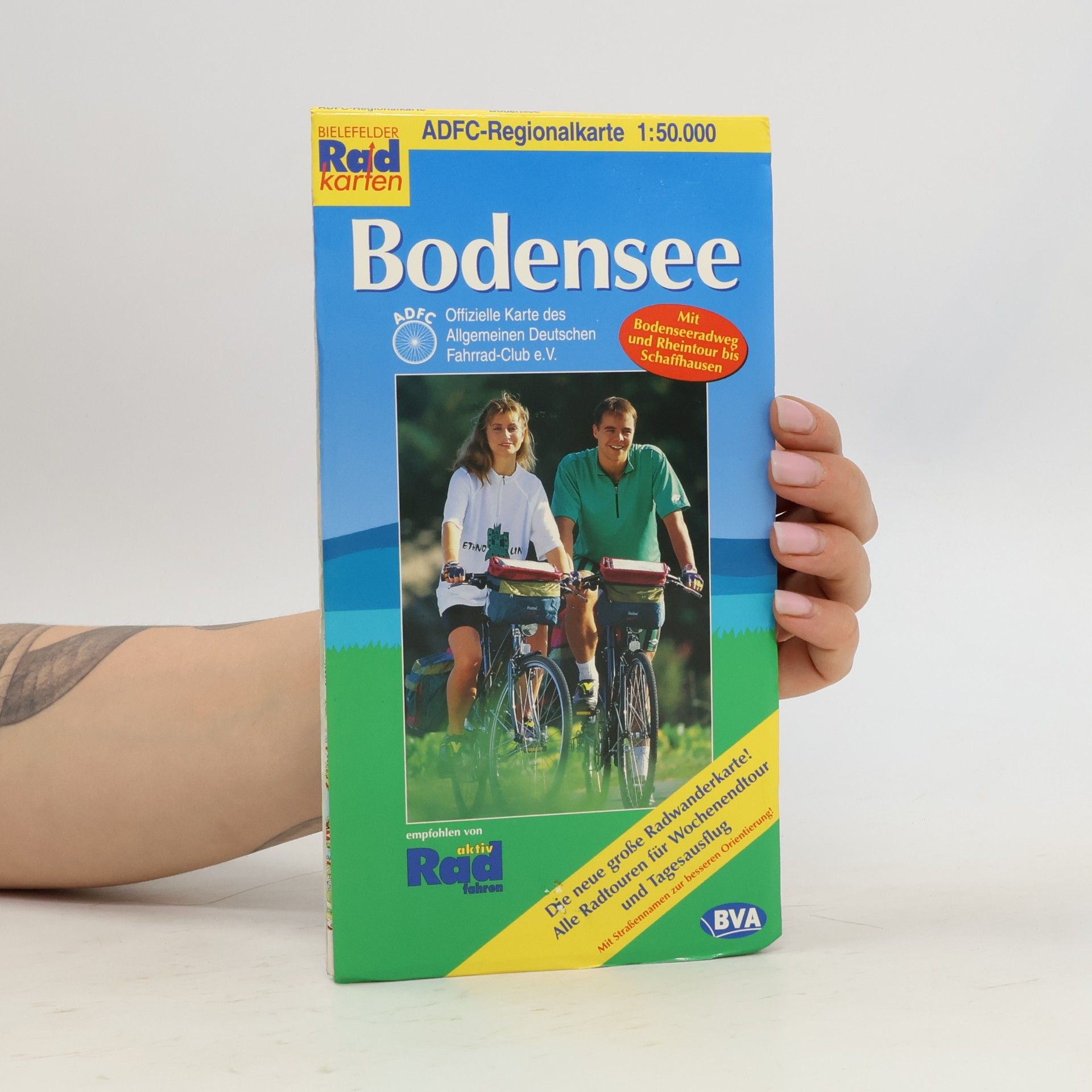 Autorenkollektiv ADFC Regionalkarten, Bodensee (ADFC-Regionalkarte 1:50.000)