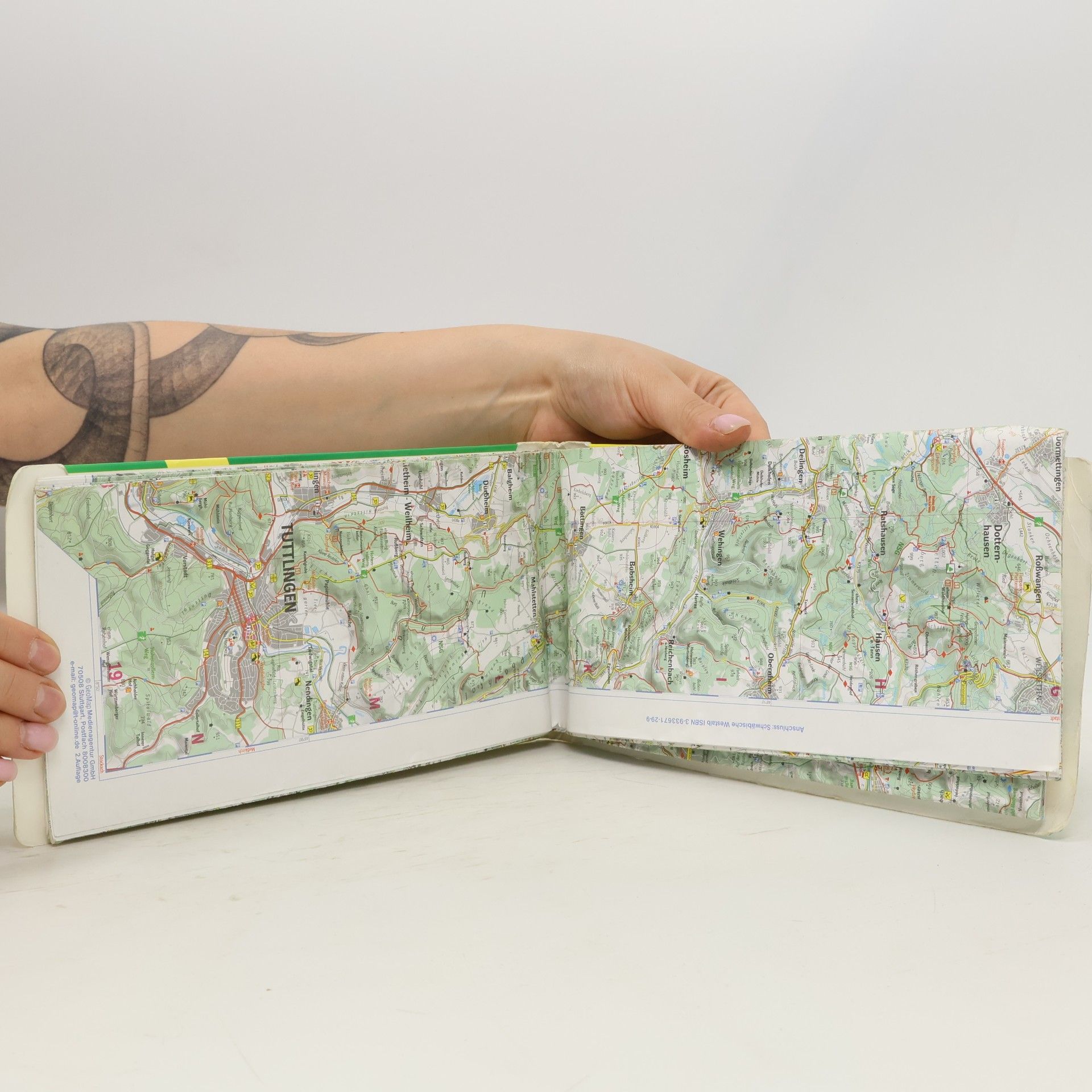 Autorenkollektiv GeoMap Karte Mittlerer Schwarzwald