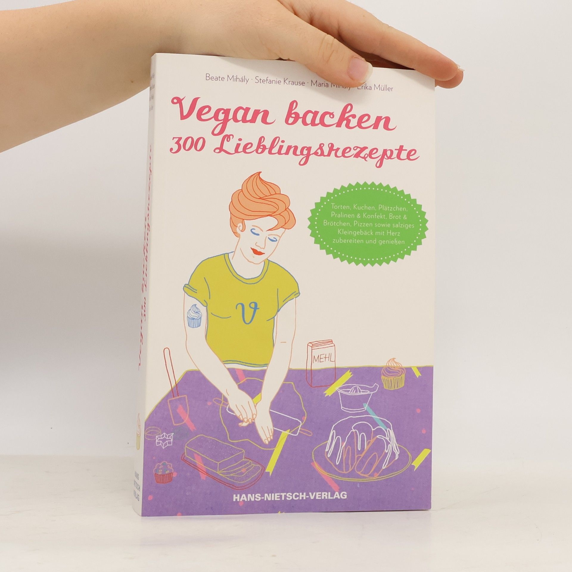 Erika Müller Vegan backen - 300 Lieblingsrezepte