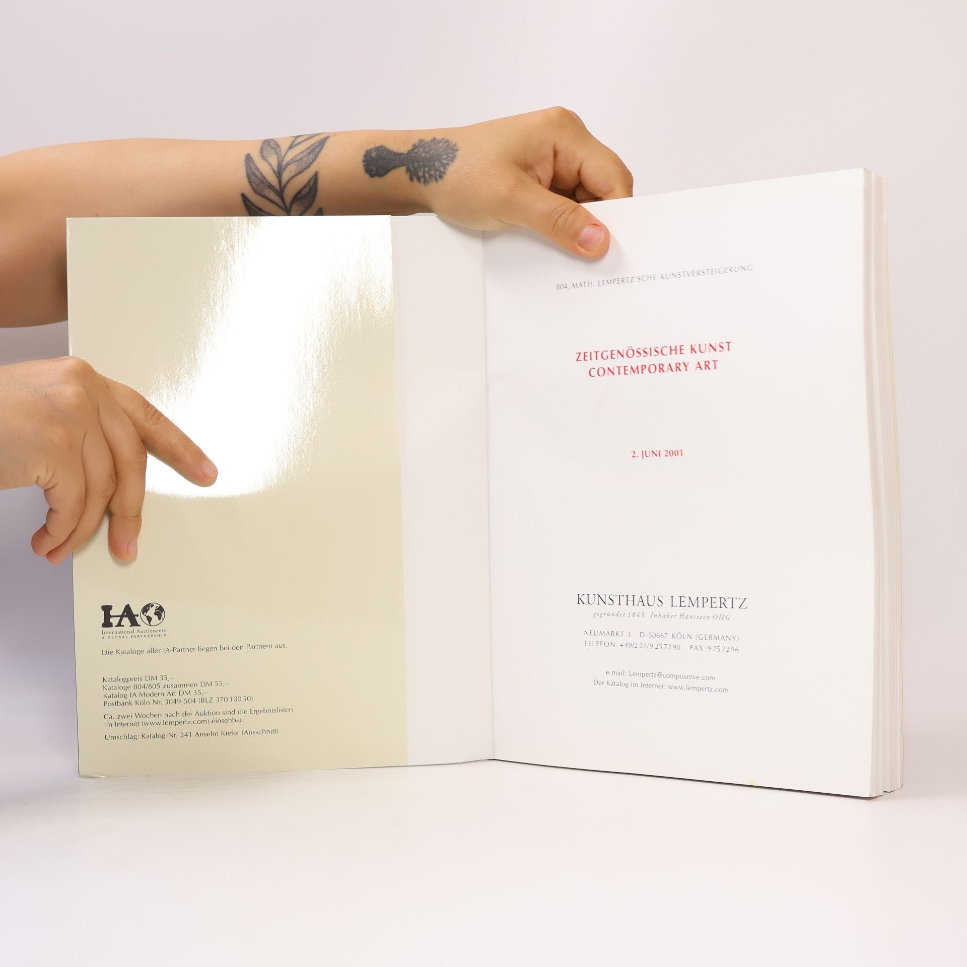 Autorenkollektiv Lempertz Auktion 804