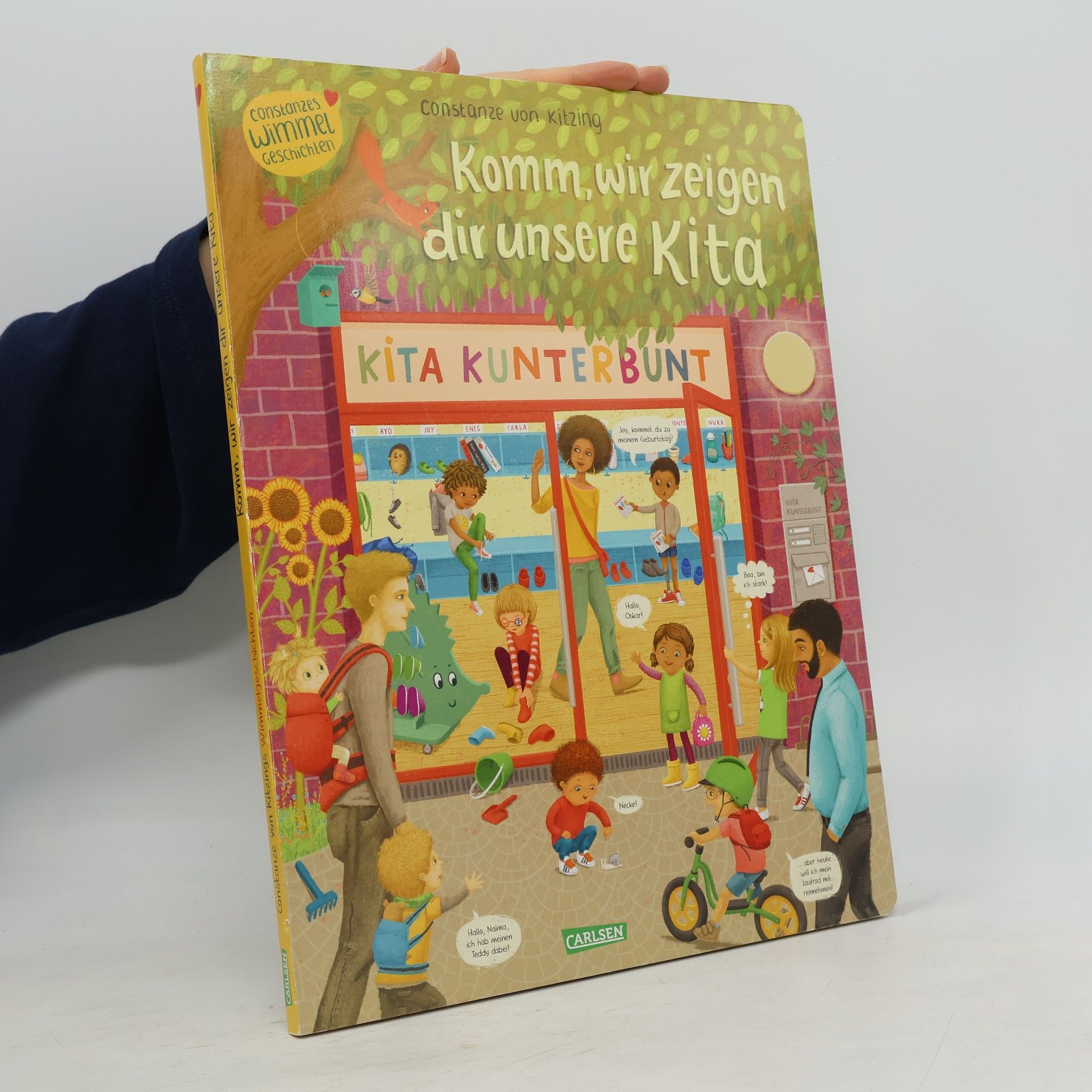 Constanze von Kitzing Komm, wir zeigen dir unsere Kita (Constanze von Kitzings Wimmelgeschichten 1)