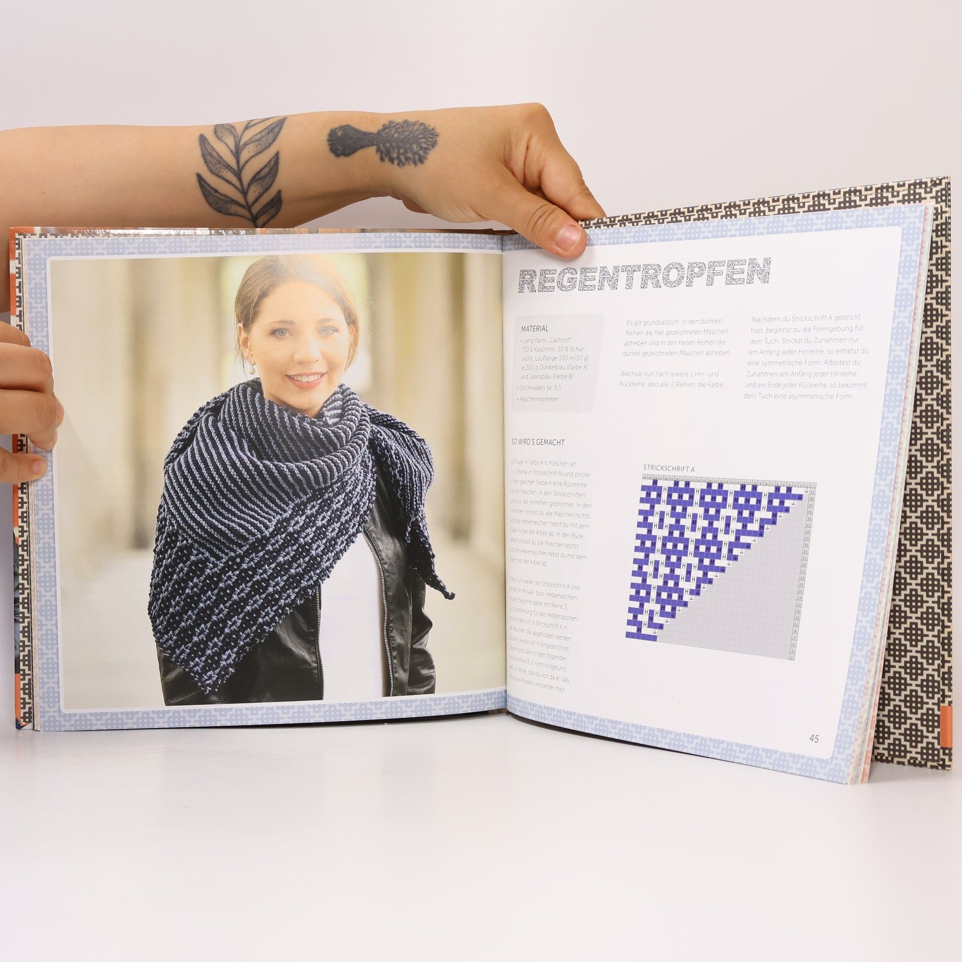 Sylvie Rasch CraSy Mosaik Dreieckstücher stricken