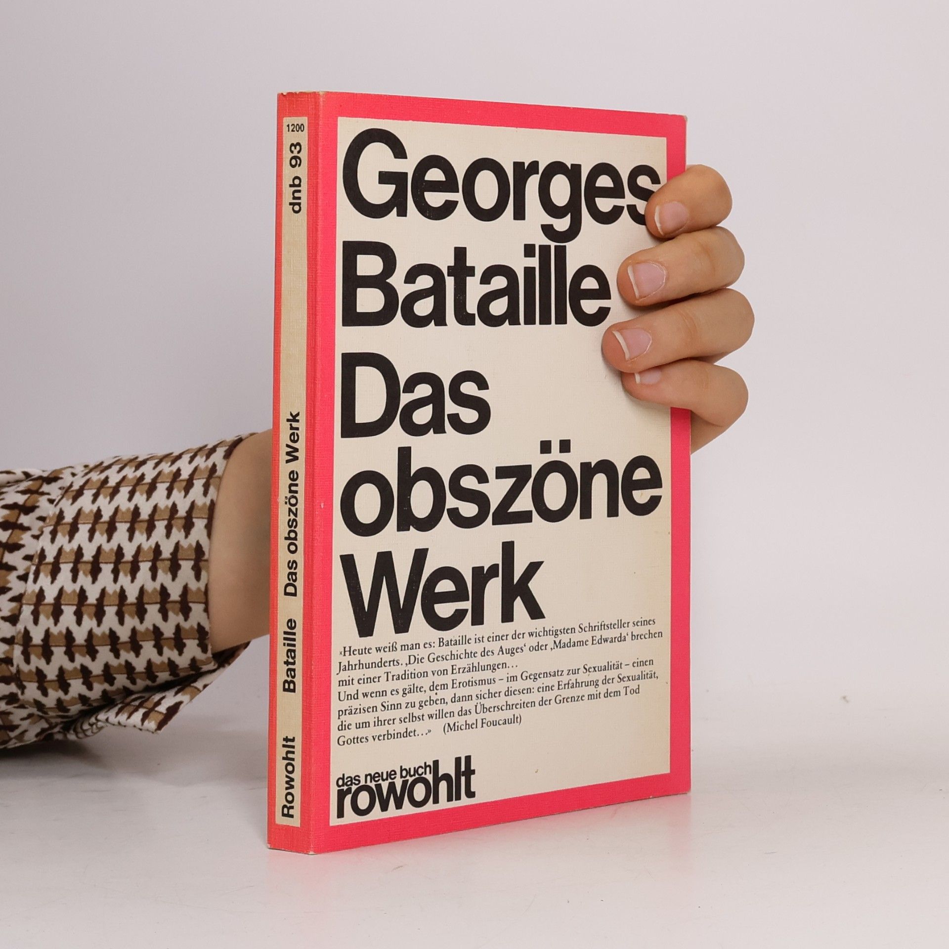 Georges Bataille Das obszöne Werk
