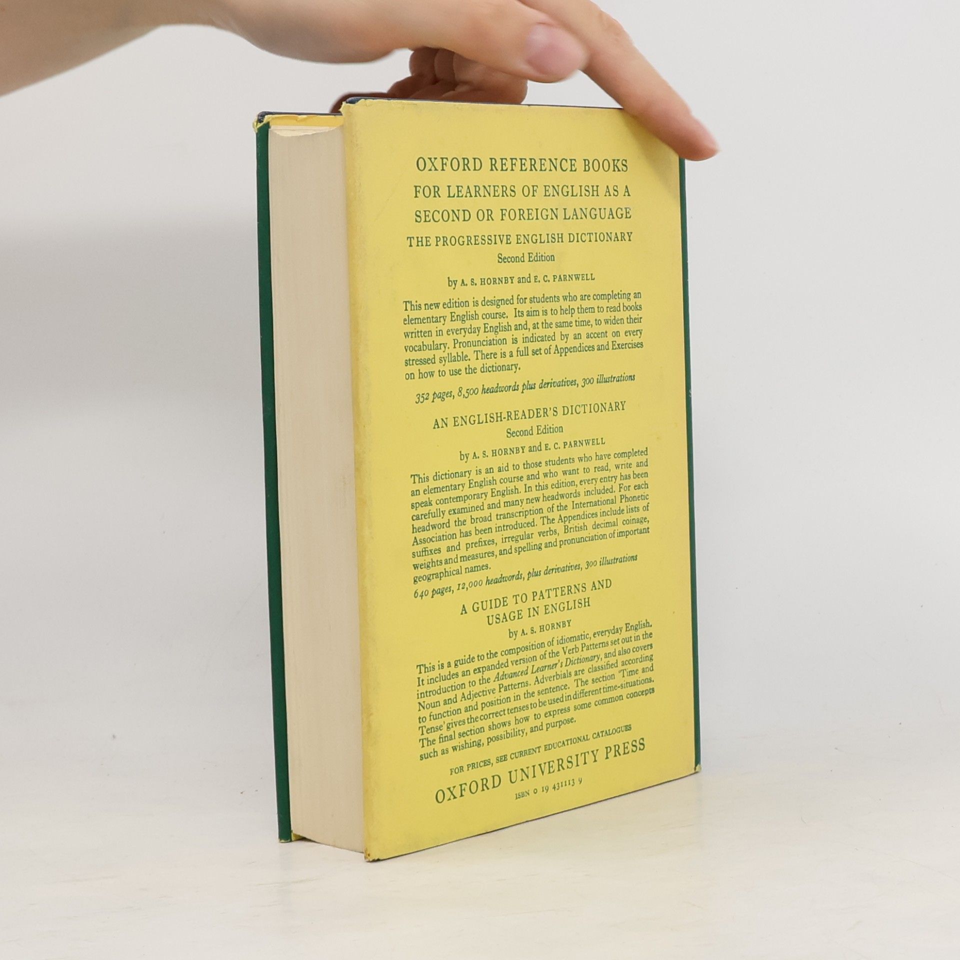 Albert Sydney Hornby The Advanced Learner's Dictionary of Current English