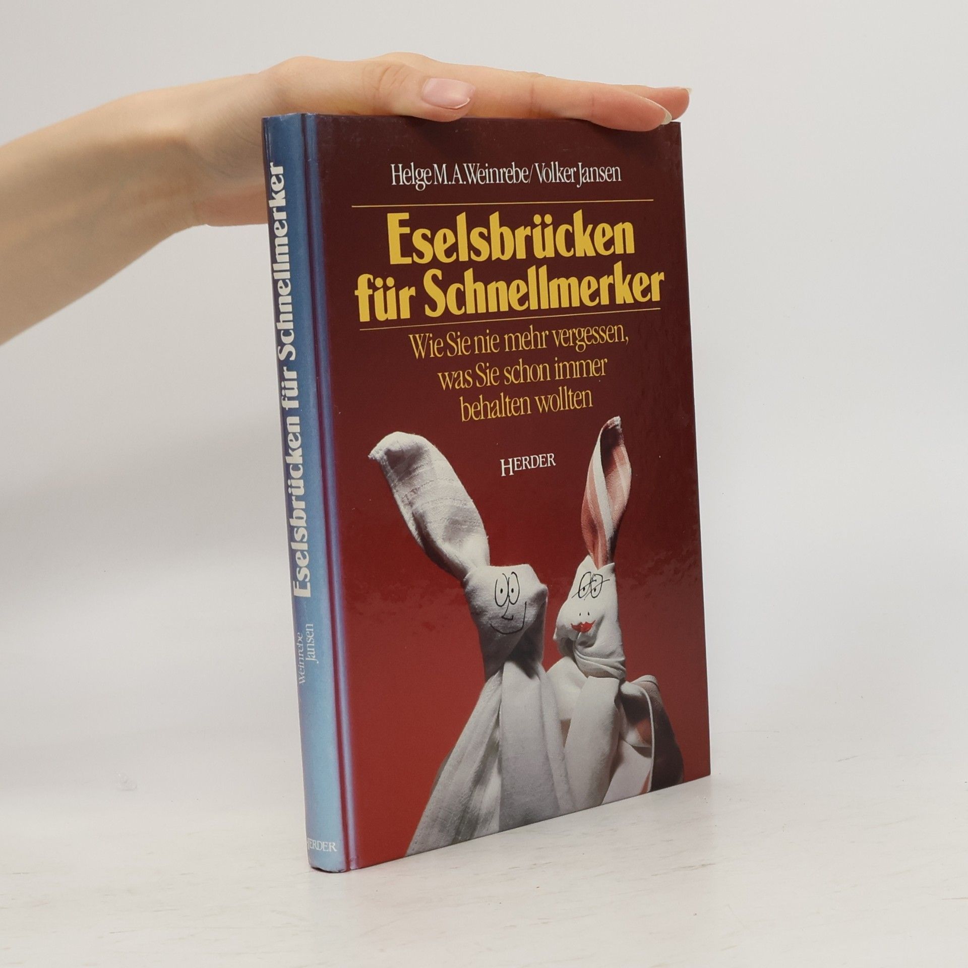 Helge Weinrebe Eselsbrücken für Schnellmerker