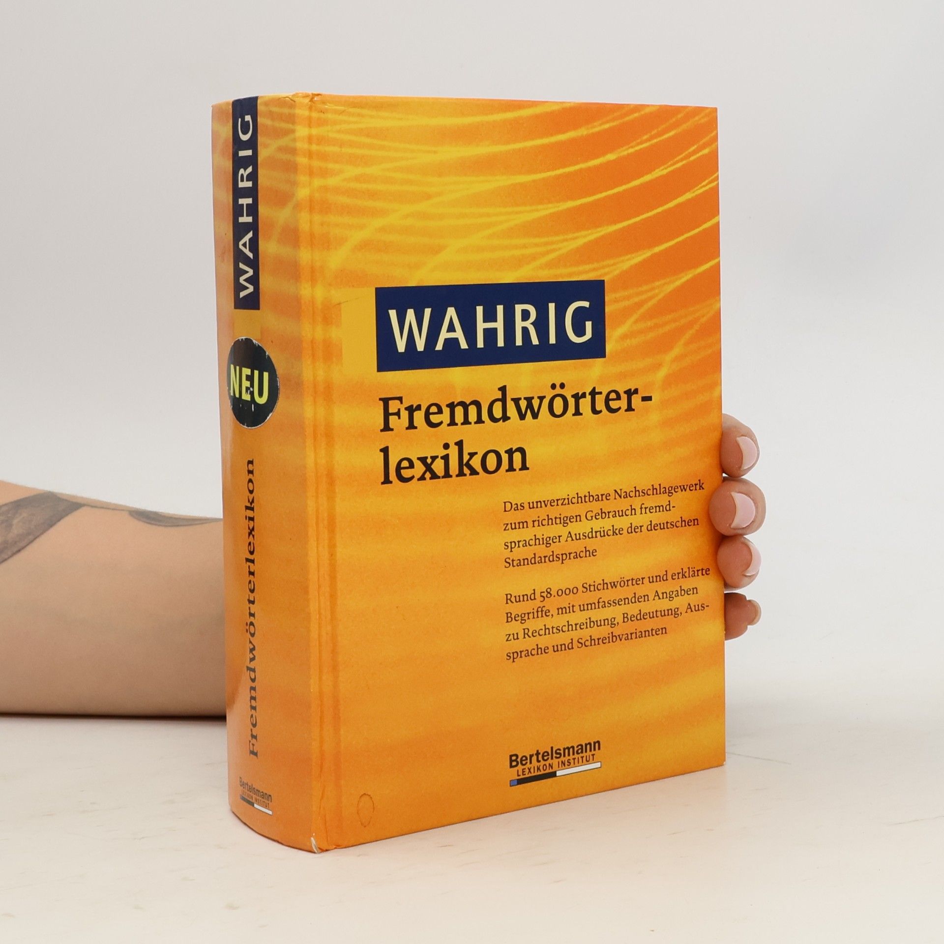 Renate Wahrig-Burfeind Fremdwörterlexikon