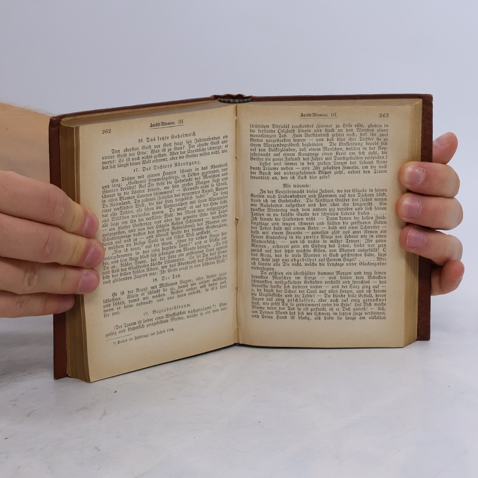 Jean Paul Herbst-Blumine, oder gesammelte Werkchen aus Zeitschriften