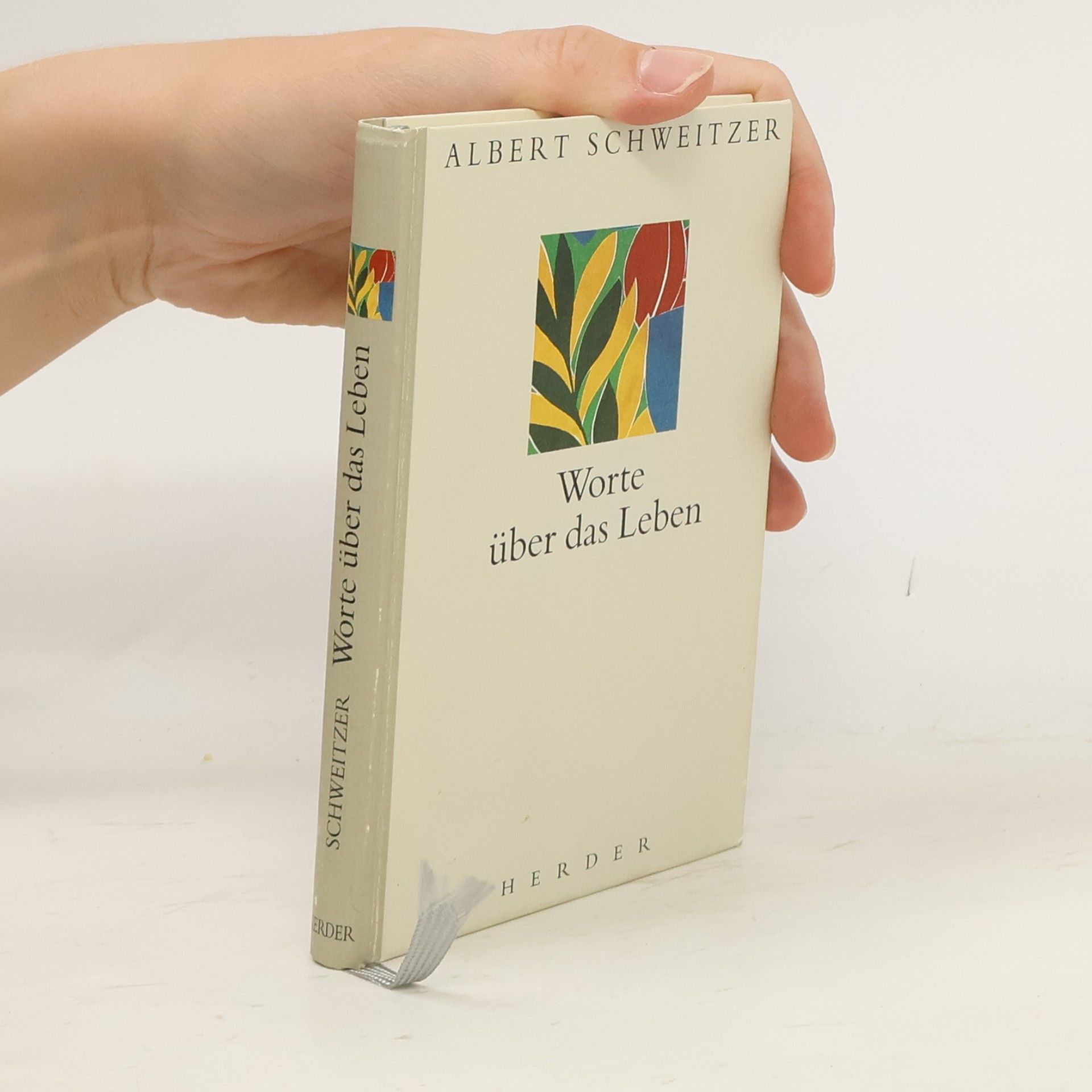 Albert Schweitzer Worte über das Leben