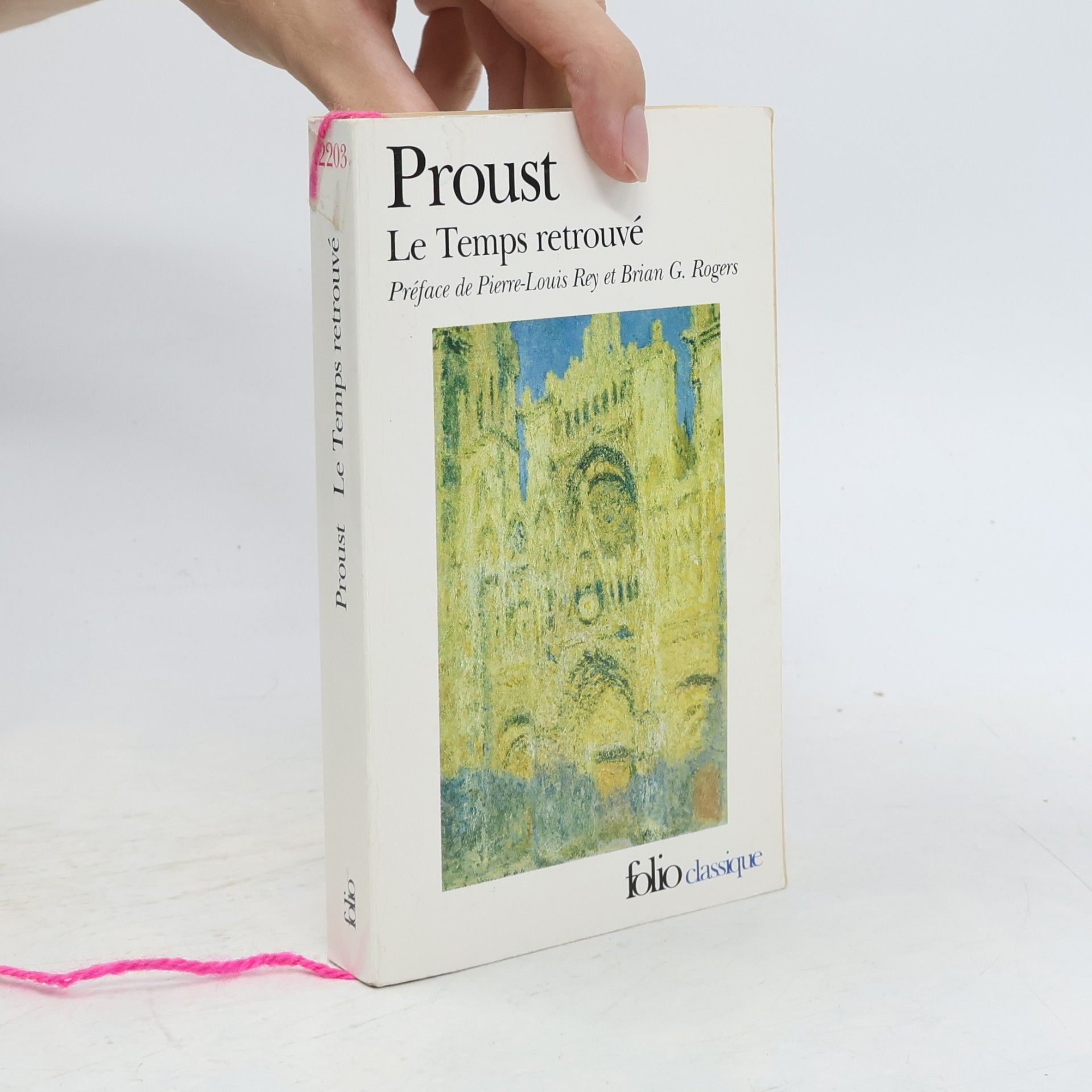 Le Temps retrouve. Die wiedergefundene Zeit, französische Ausgabe